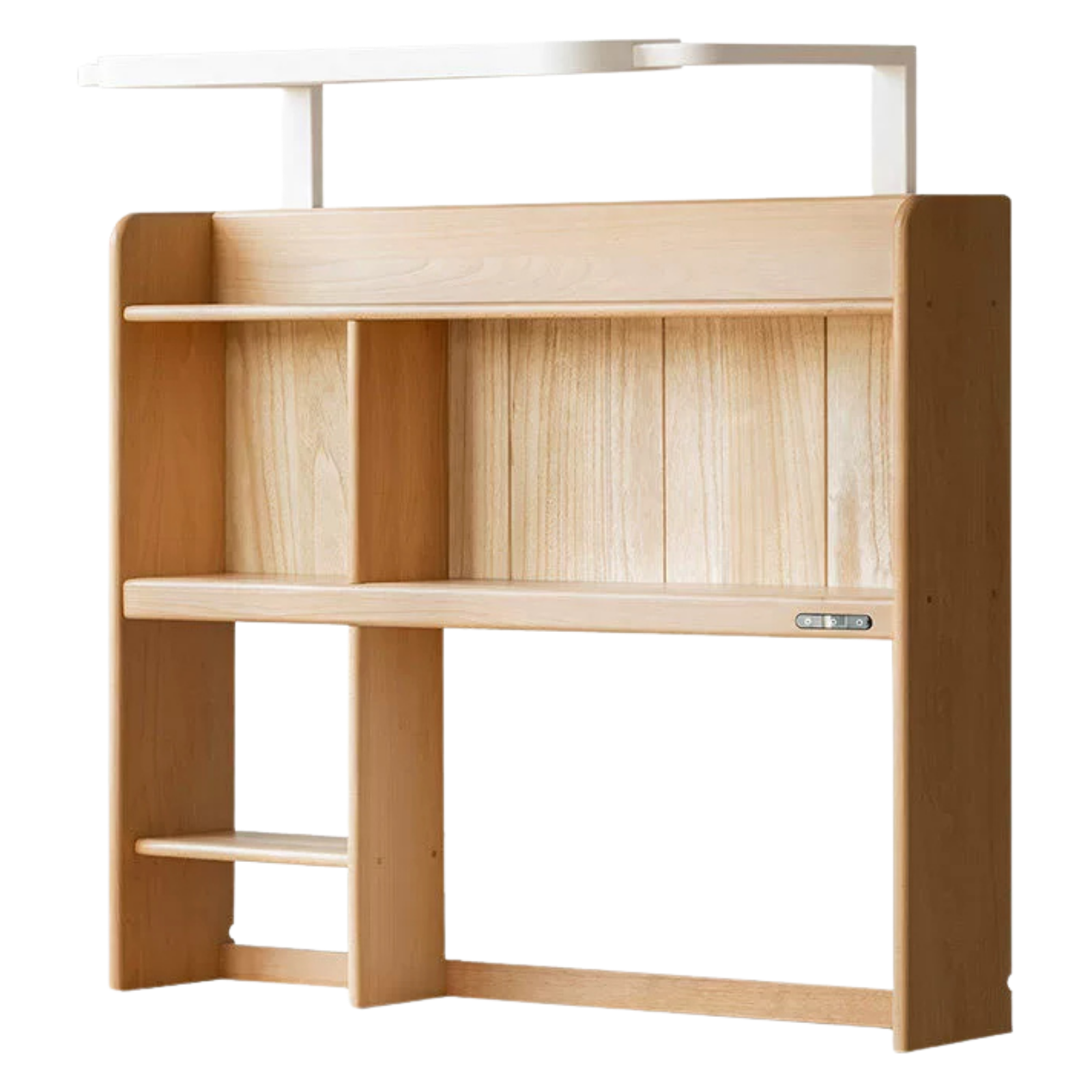 Beech, Oak, Tulipwood Solid Wood, Solid RubberWood Study Desk with Shelf