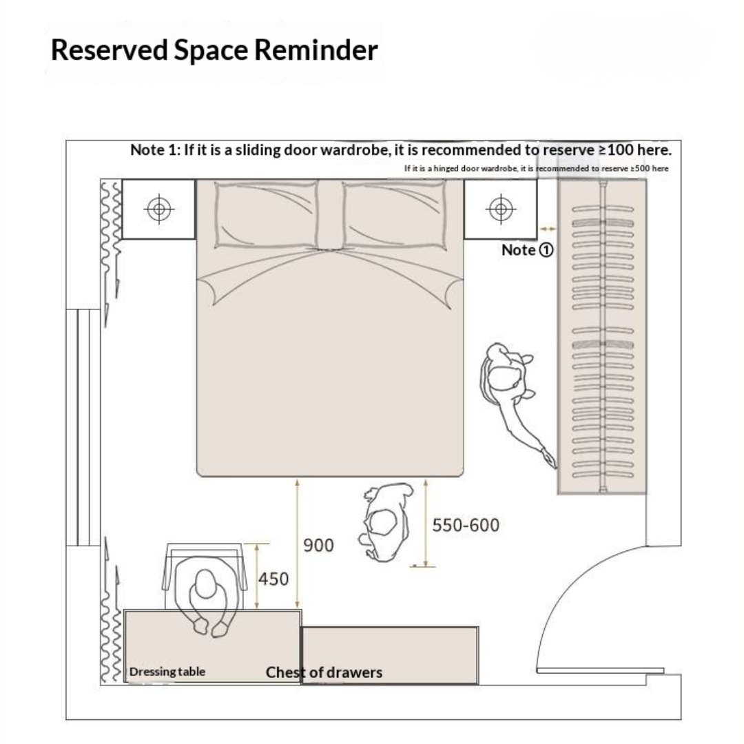 Oak Solid Wood Box Bed, Platform Box Bed, Headboard-Free Bed – Modern Minimalist Style