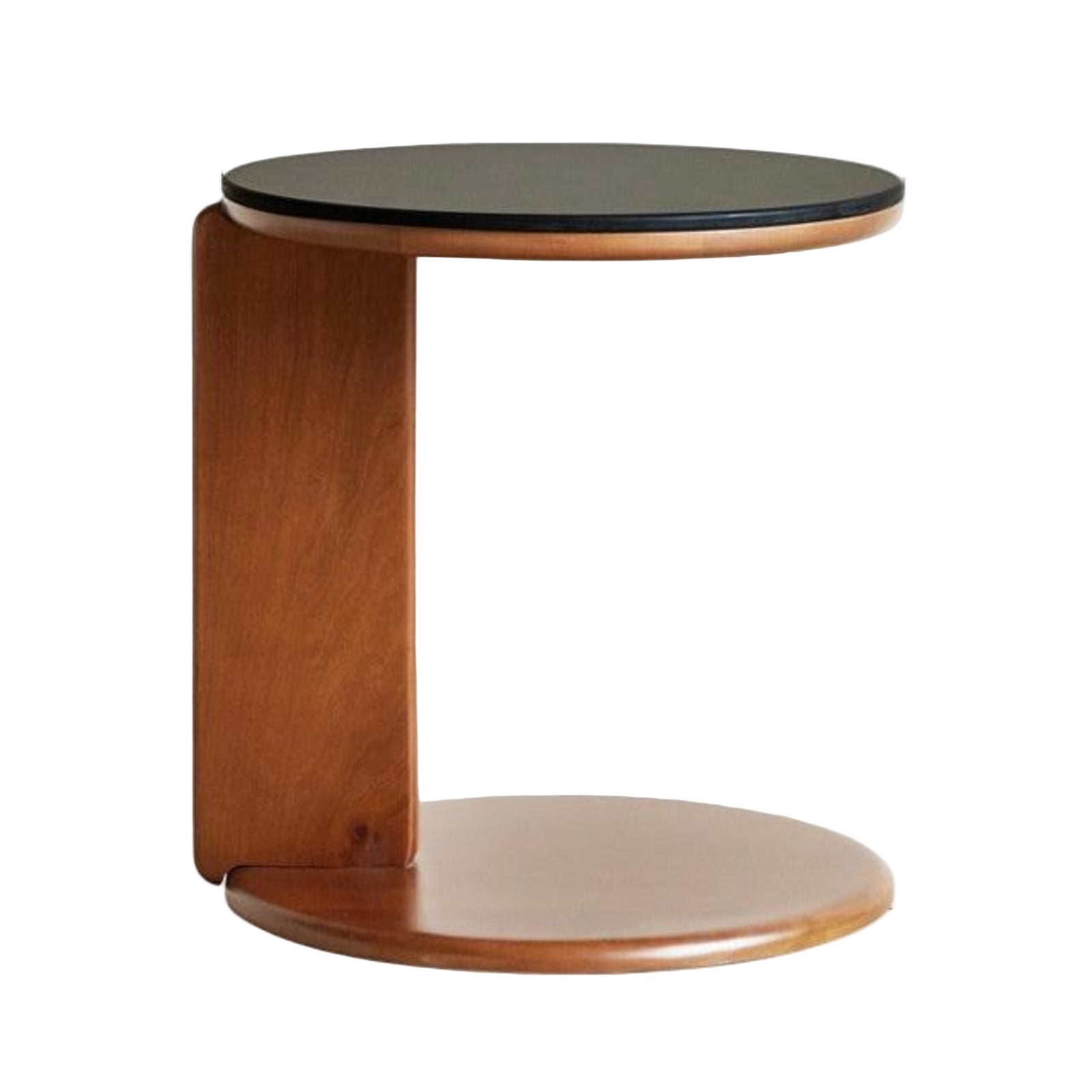 Poplar Solid Wood Rock Board Coffee Table