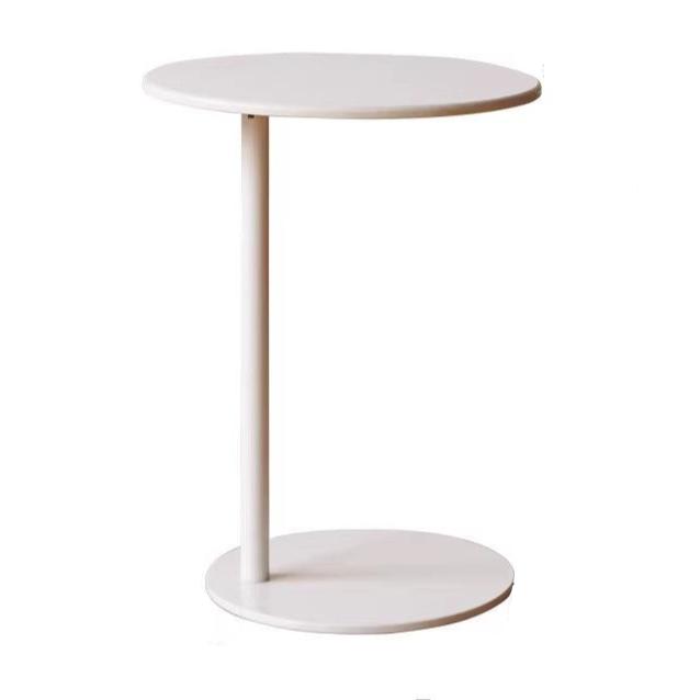 Rock Board Small Cream Style Modern Side Table