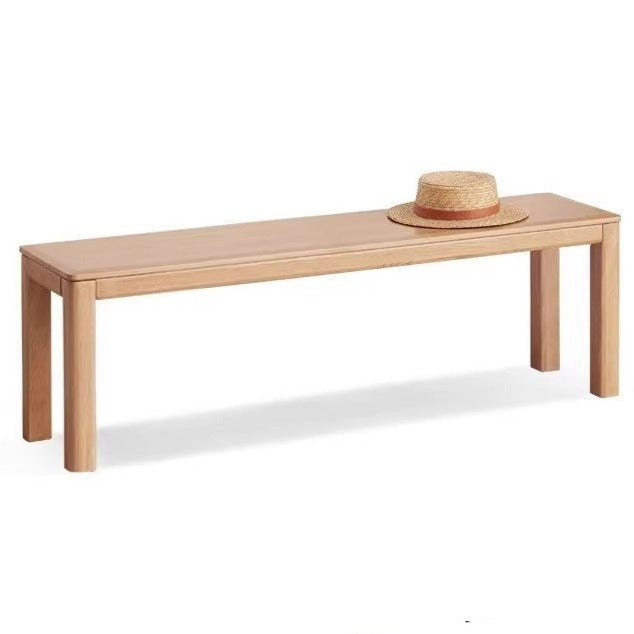 Oak, Ash Solid Wood Nordic Long Bench