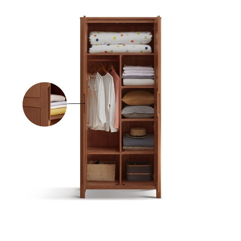 Walnut single online wardrobe