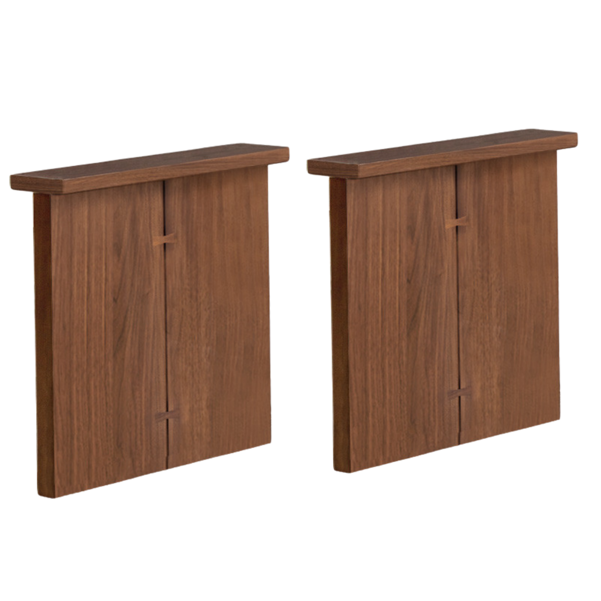 Black Walnut, South American Walnut, Ash Solid Wood, Metal, Acrylic Table Legs