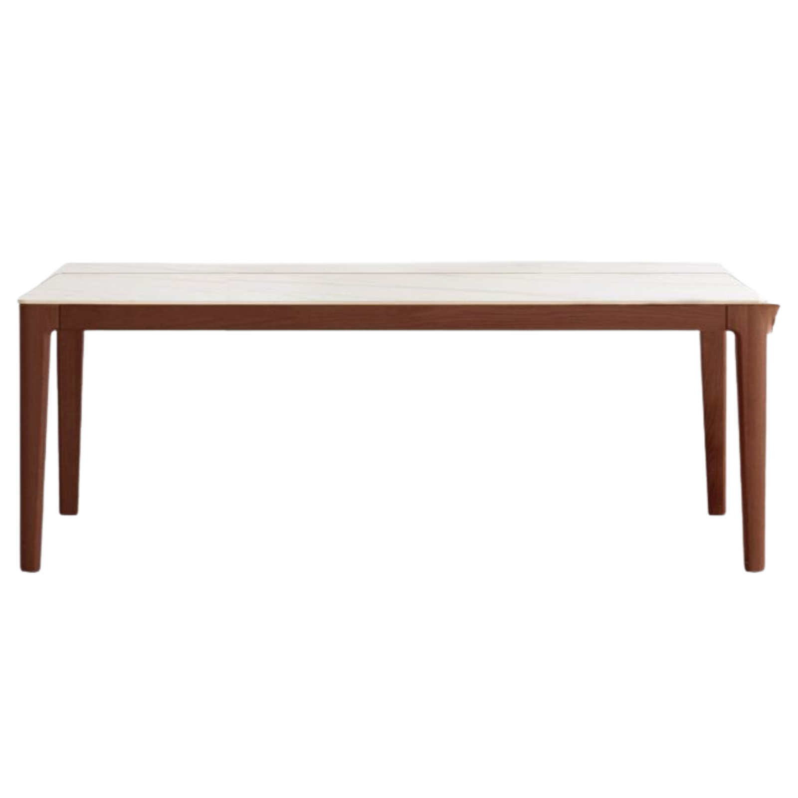 Oak Solid Wood Modern Minimalist Rock Plate Dining Table