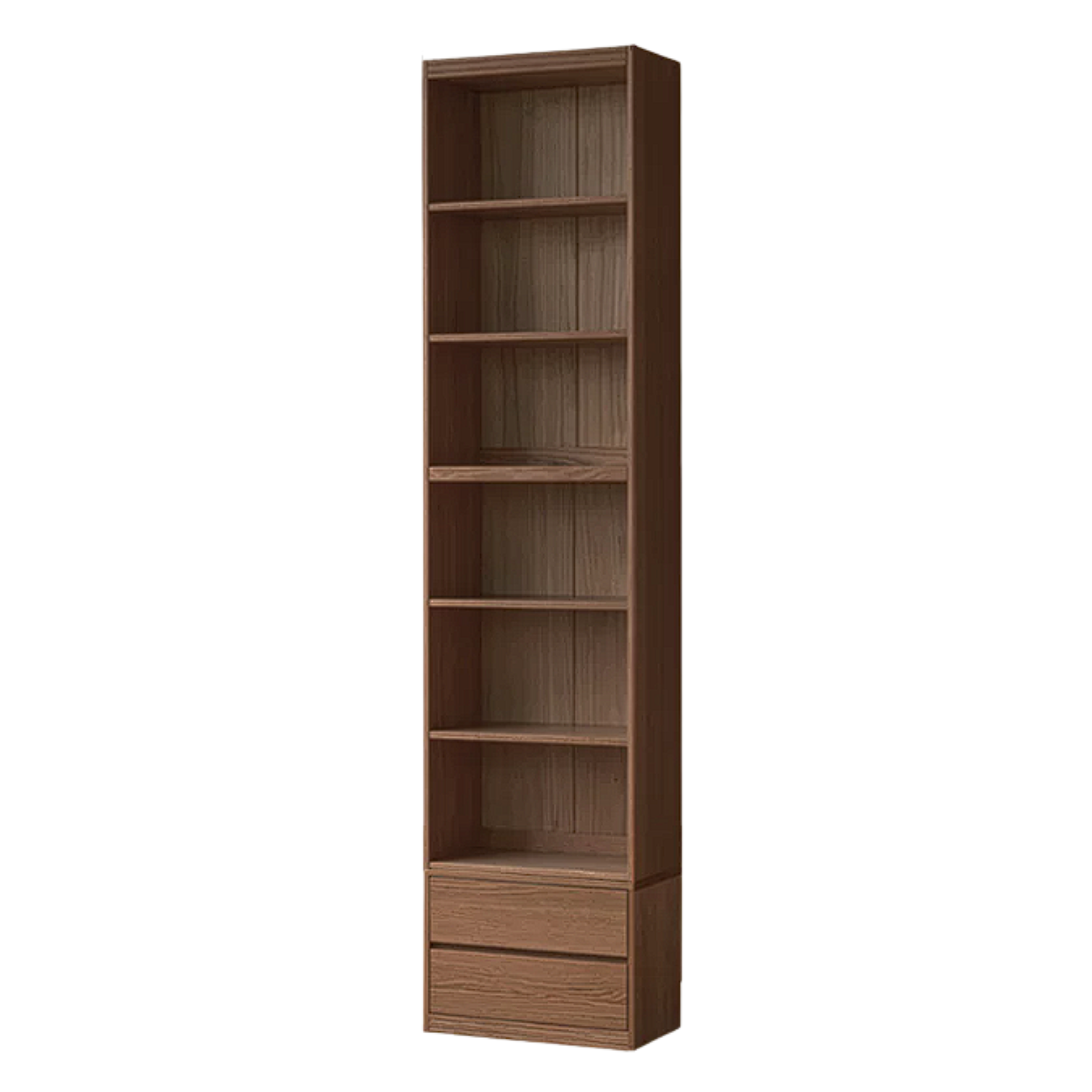Sandalwood, Oak, Ash Solid Wood Combination Bookcase