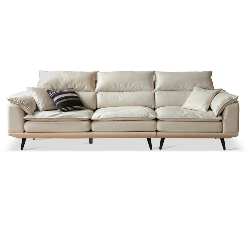 Fabric Modern Three Seat Down Sofa