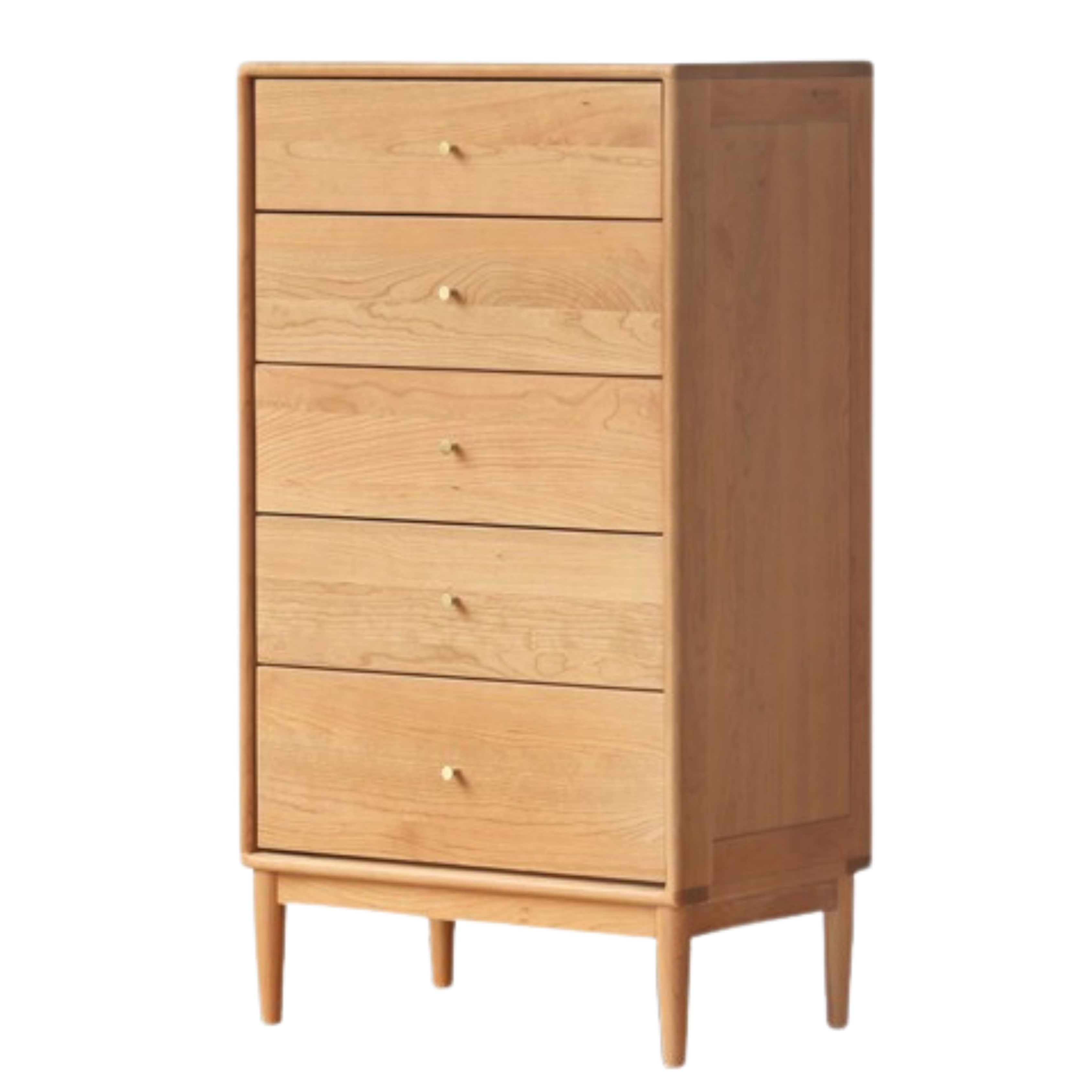 Cherry Wood Chest of Drawers: