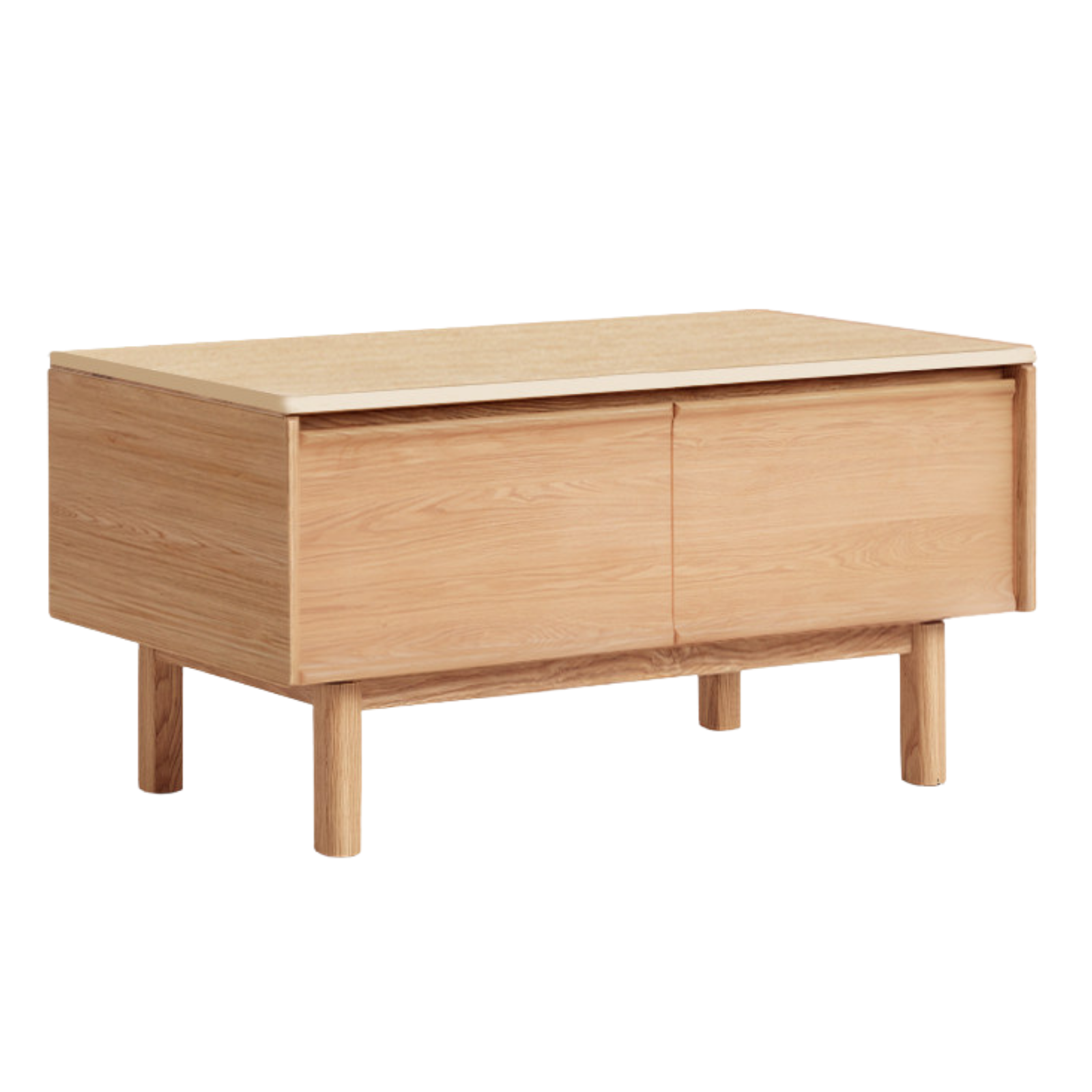 Ash, Oak Solid Wood Solid Wood Coffee Table