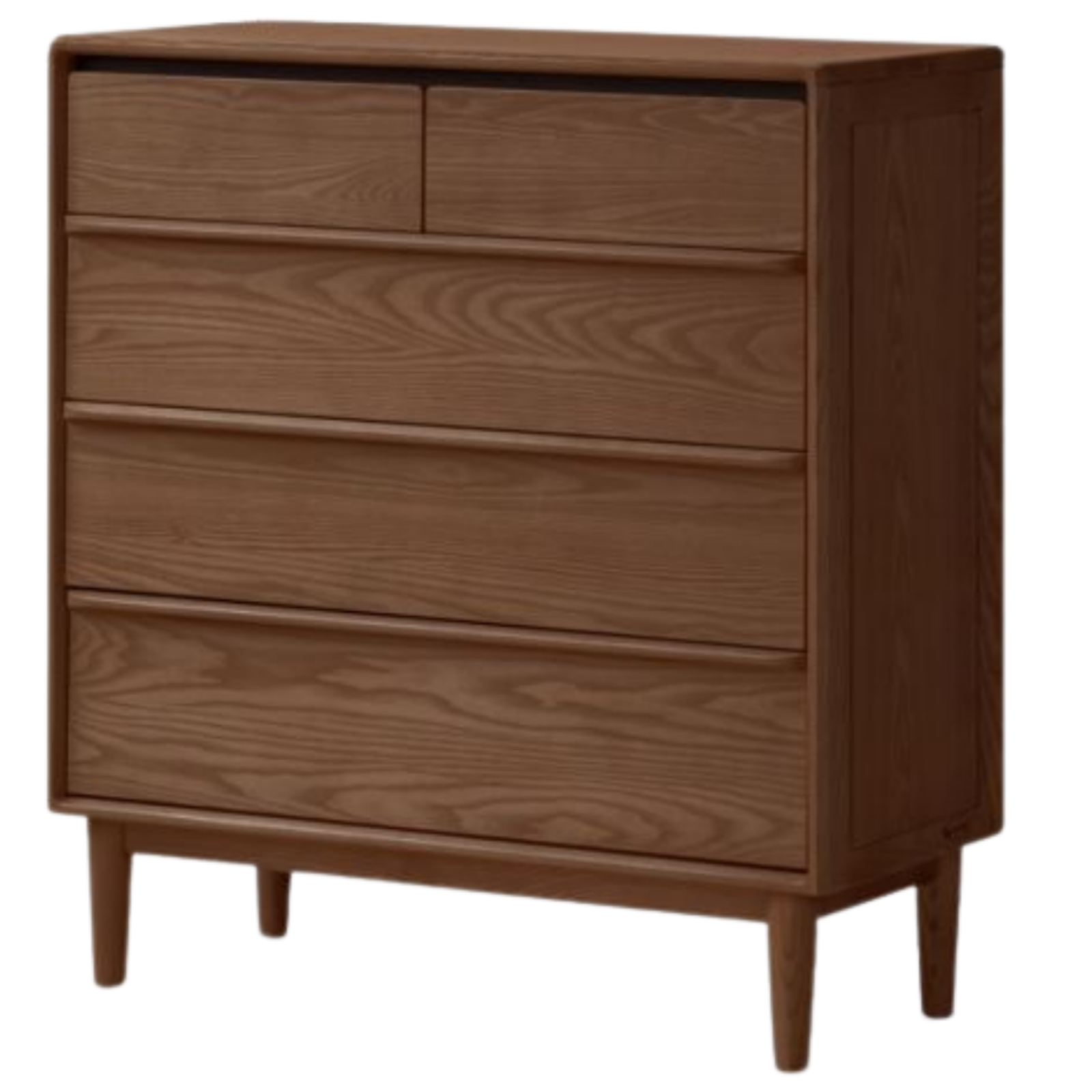 Ash Solid Wood Modern Drawer Cabinet