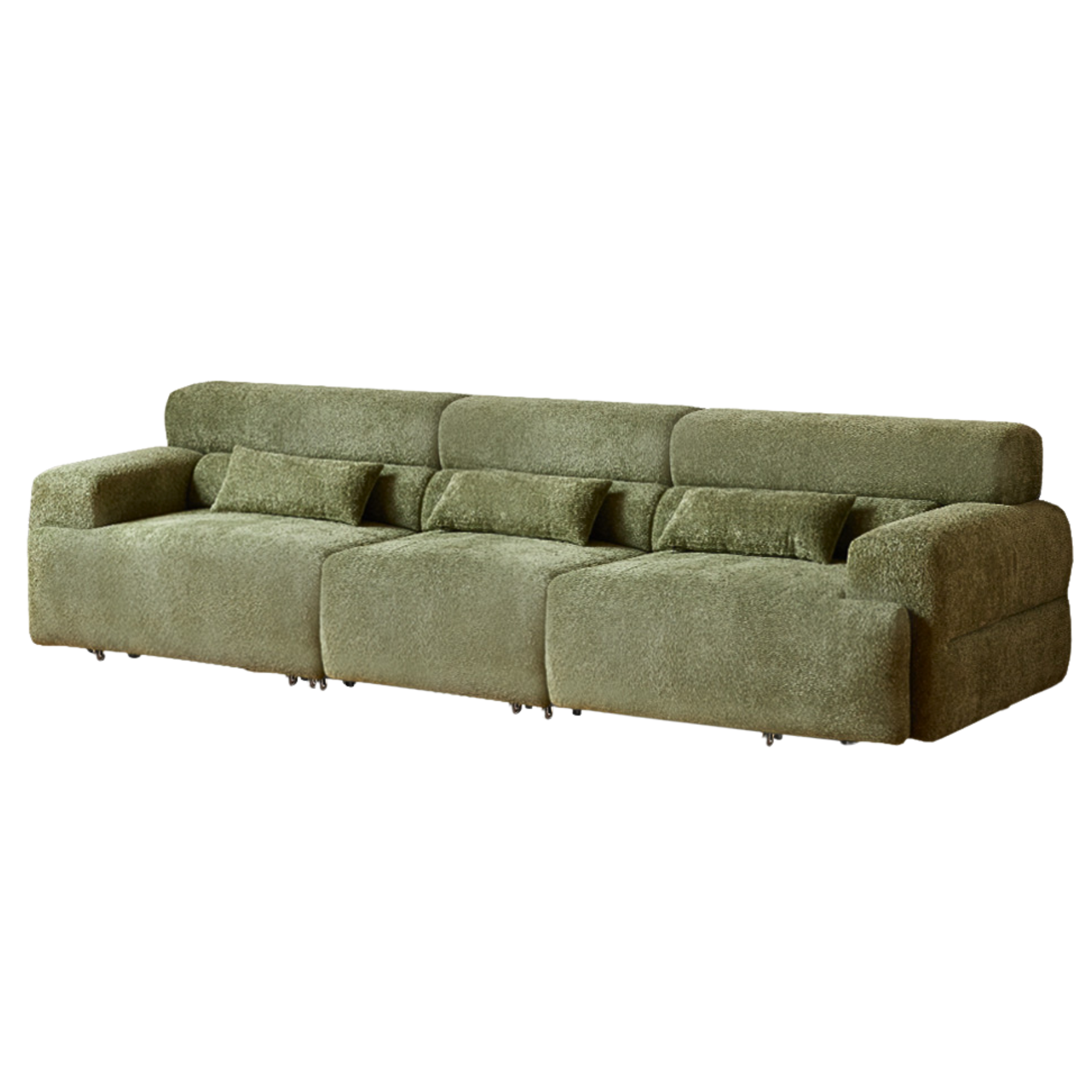 Electric imitation lamb fleece Sofa Bed)