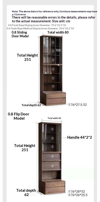 Black Walnut, Sandalwood Solid Wood Light Luxury Combined Bookshelf With Seat
