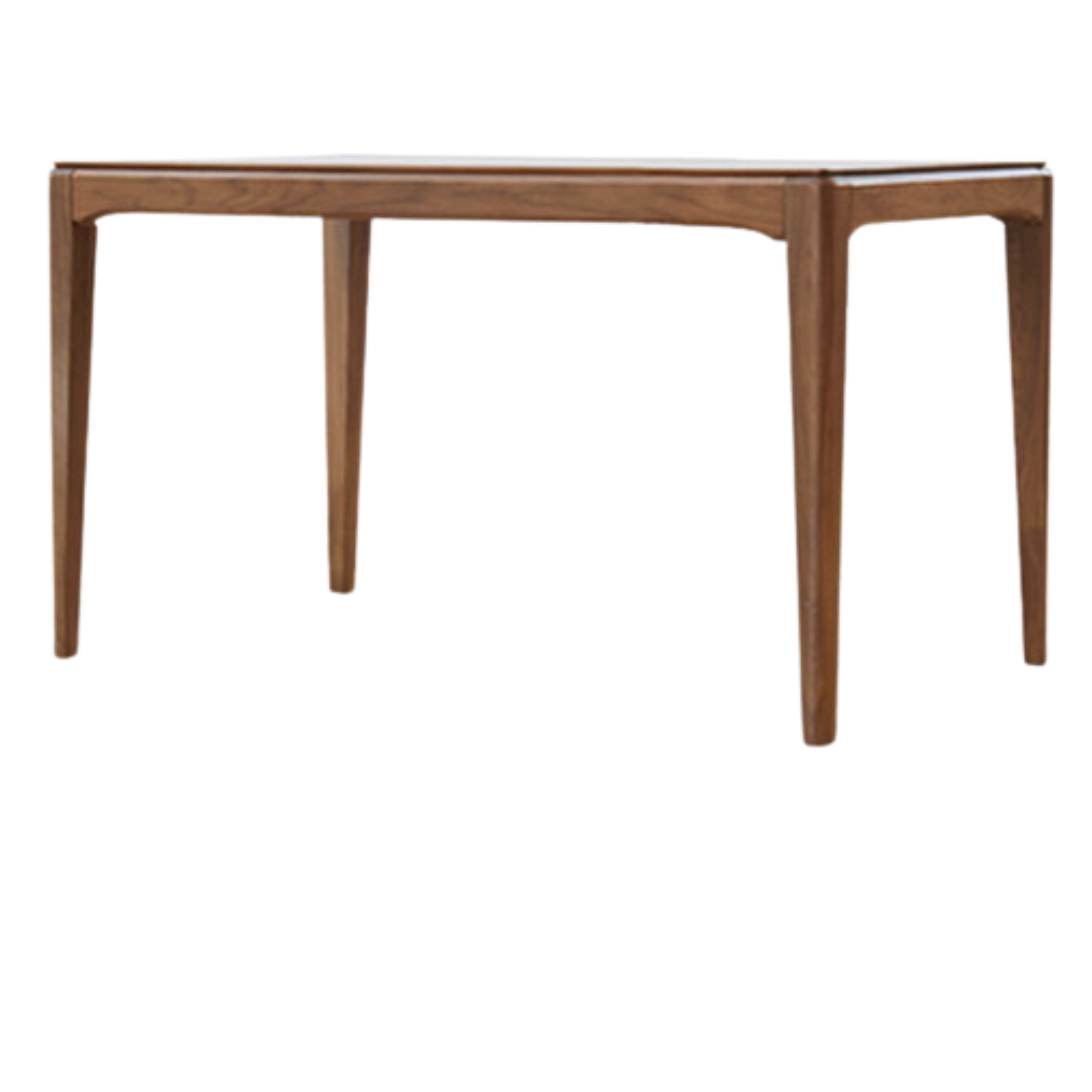 Black Walnut, Ash  Solid Wood Modern Light Luxury Nordic Dining Table