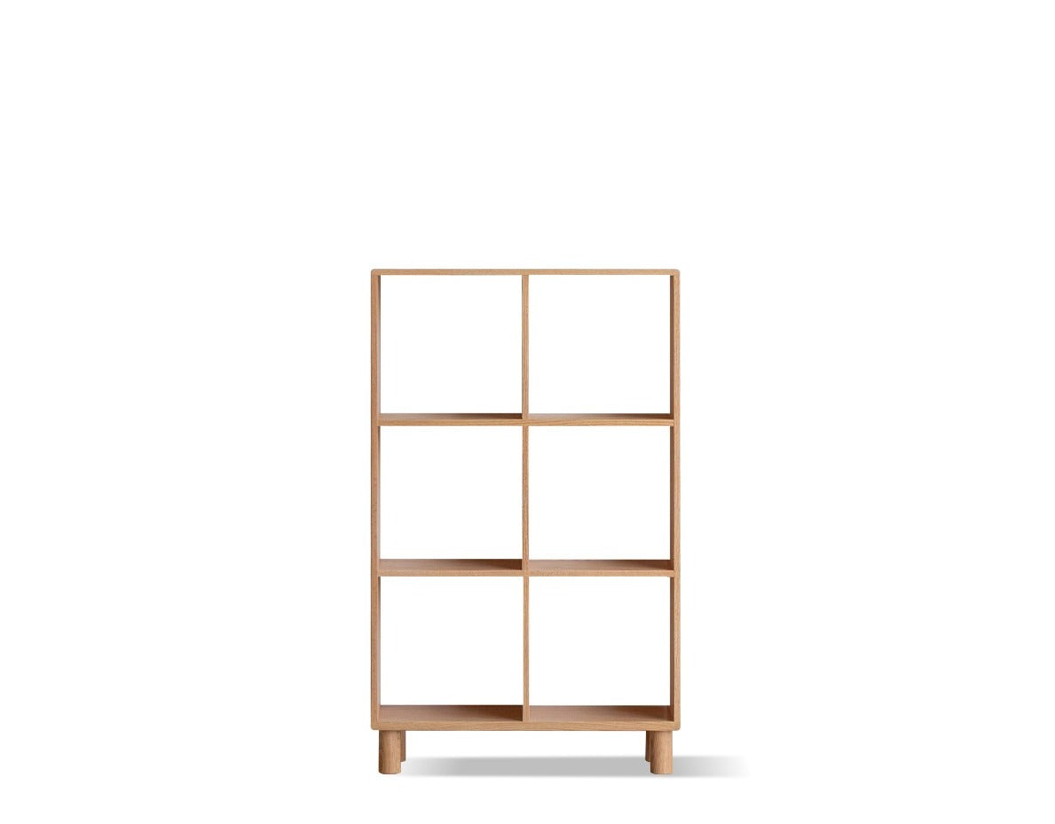 Beech, Oak solid wood bookshelf bookcase free combination-