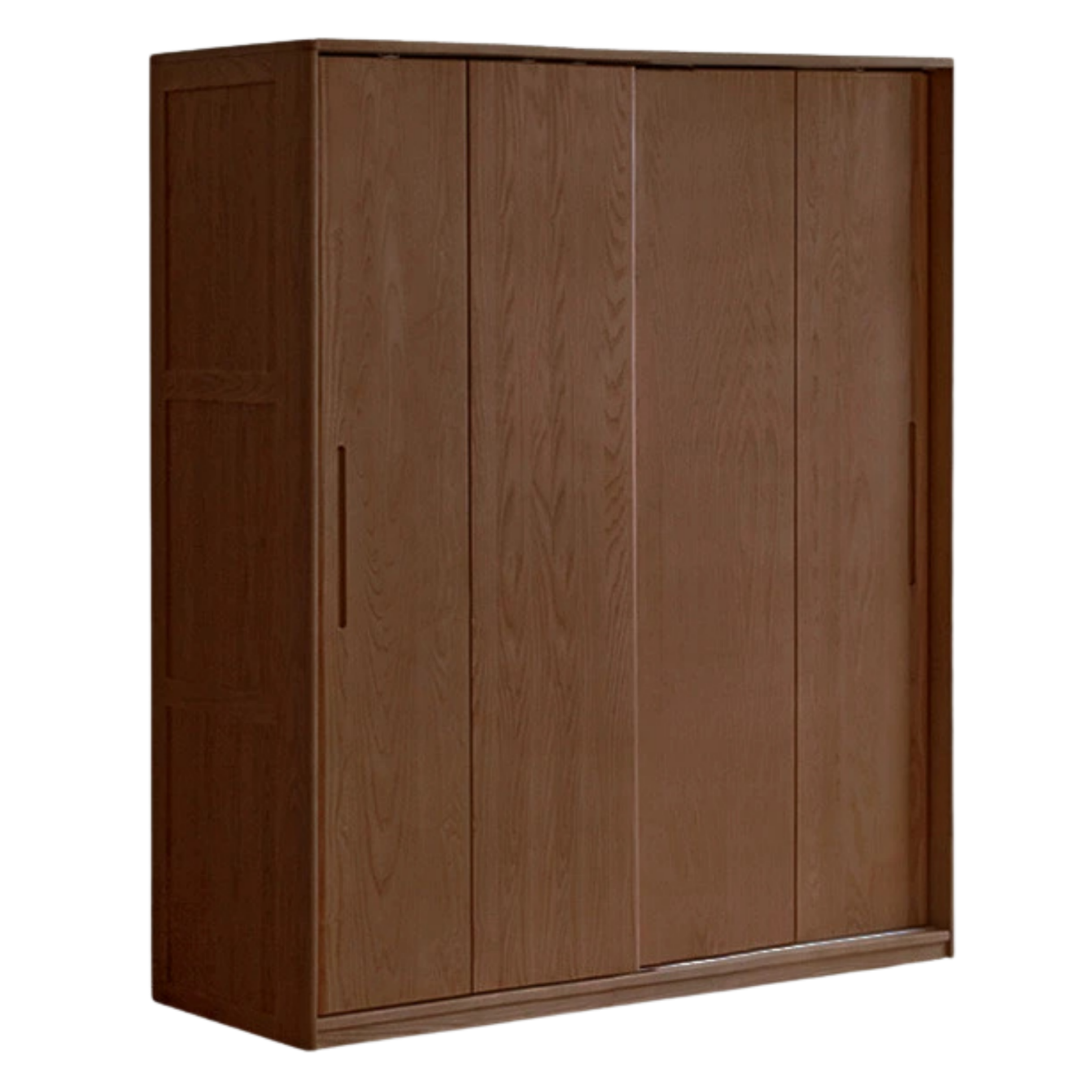 Oak, Ash, Manchurian Ash Solid Wood Wardrobe With Sliding Doors.