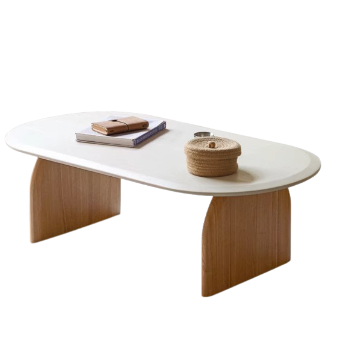 Ash, Oak Solid Wood Wind Tea Table-