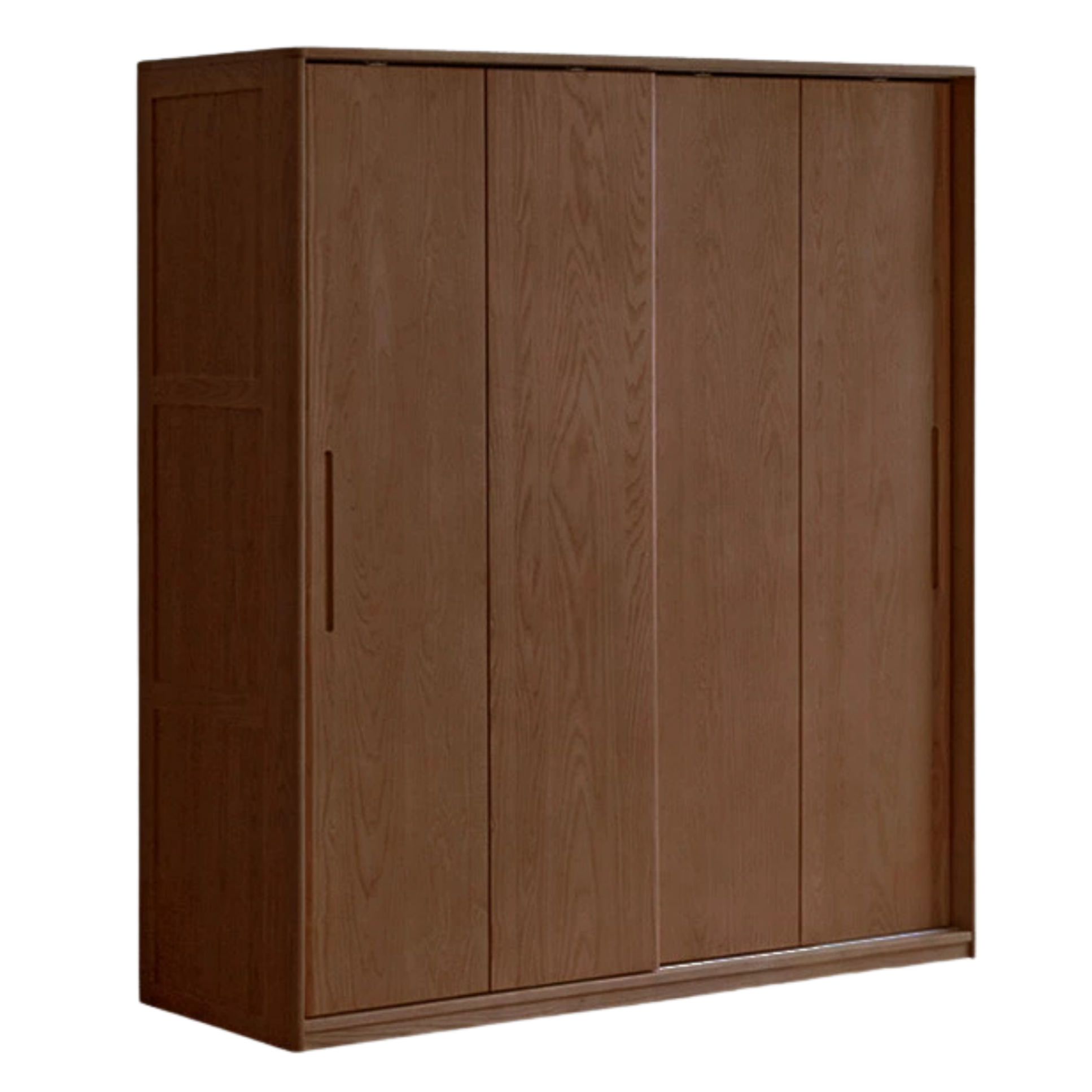Oak, Ash, Manchurian Ash Solid Wood Wardrobe With Sliding Doors.