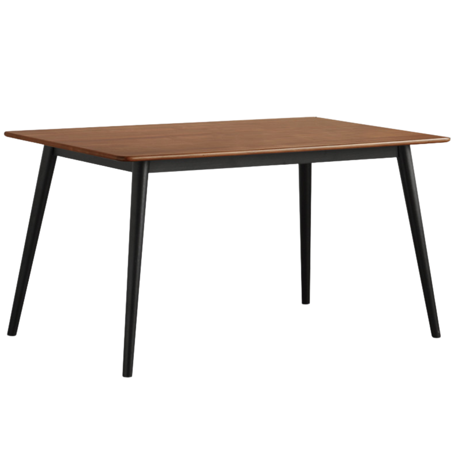 Black Walnut Solid Wood Italian Light Luxury Dining Table