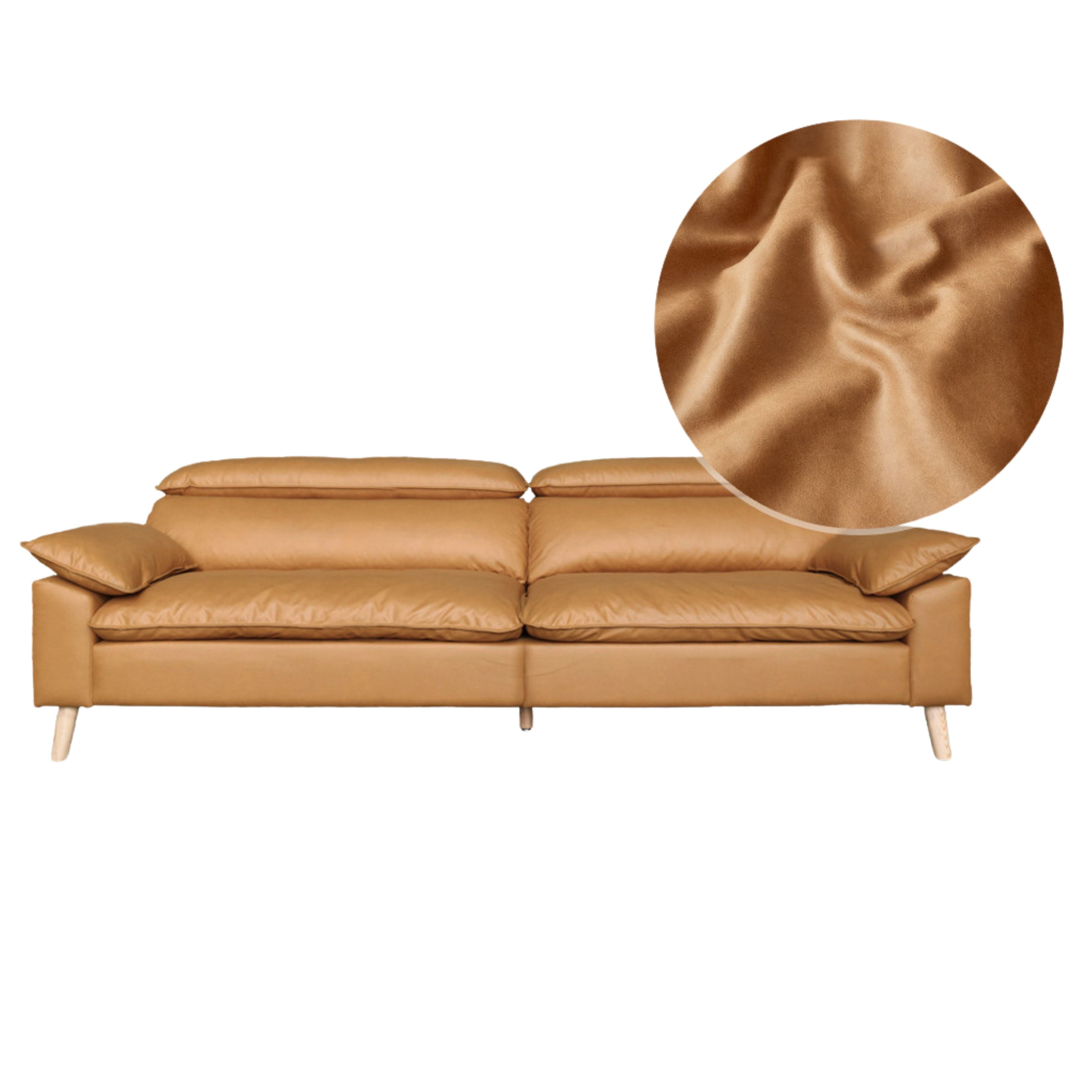 Ash Fabric Sofa Living Room