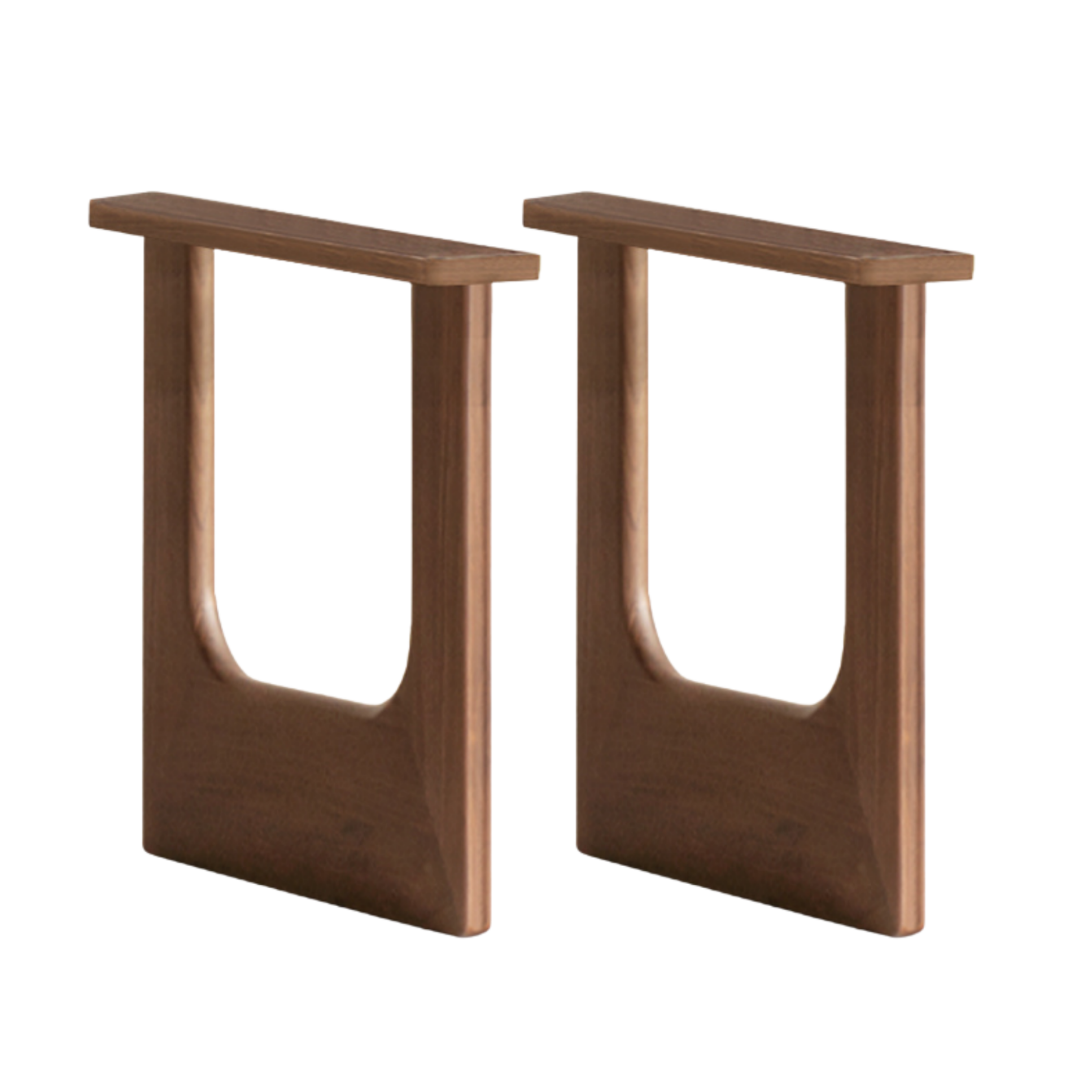 Black Walnut, South American Walnut, Ash Solid Wood, Metal, Acrylic Table Legs