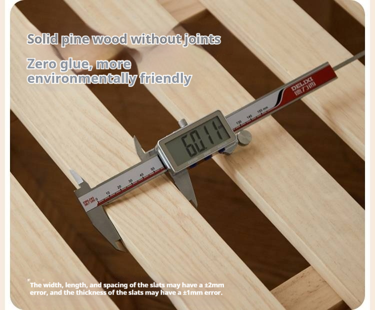 Beech Solid Wood Children's Organic Leather Soft High Headboard Biscuit Bed