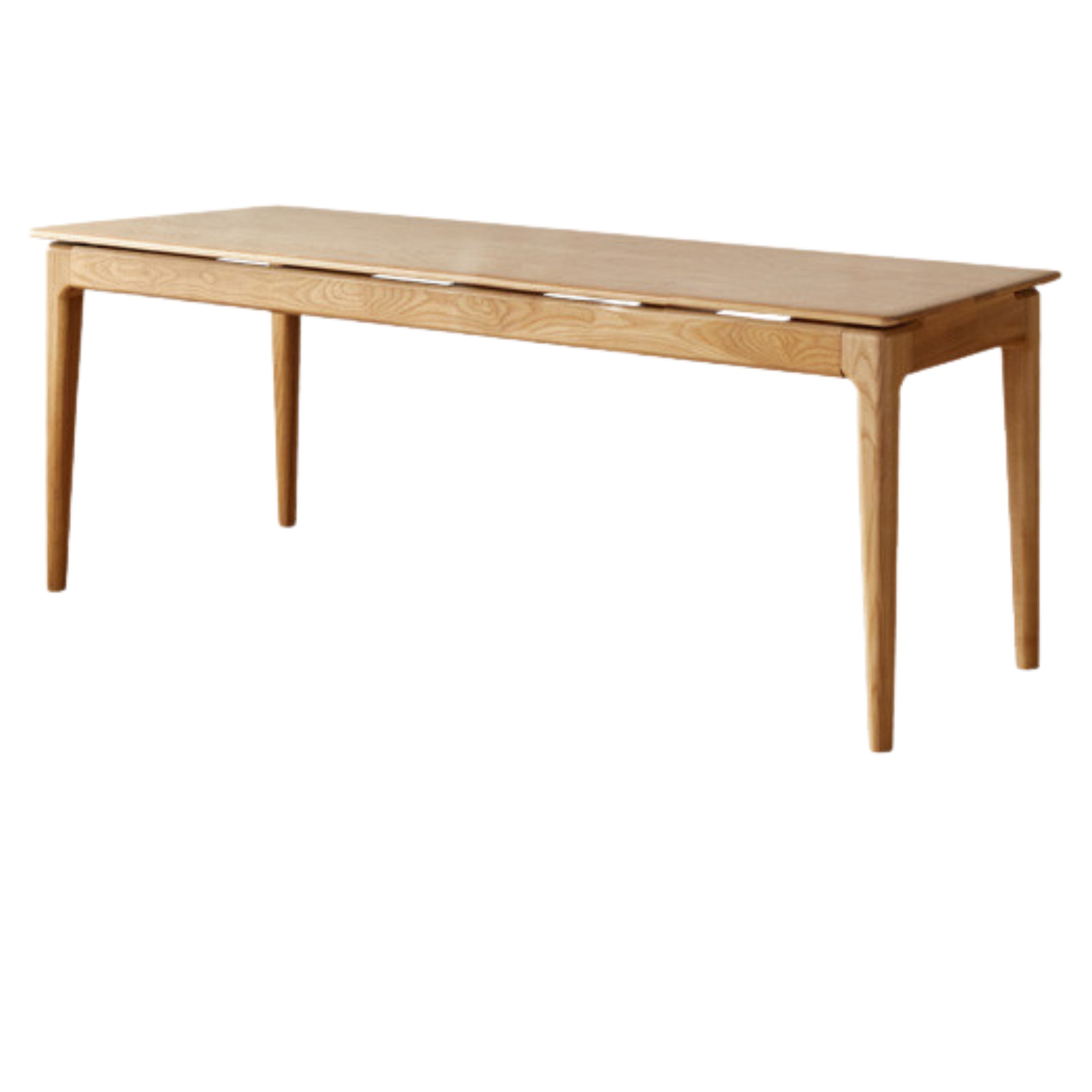 Ash Solid Wood Large Nordic Office Desk