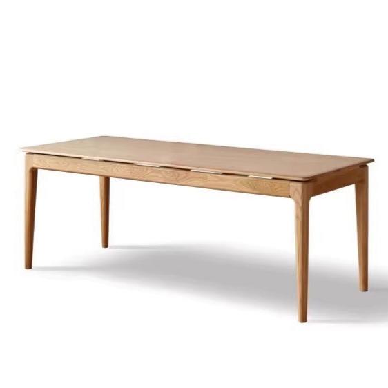 Ash Solid Wood Large Nordic office desk