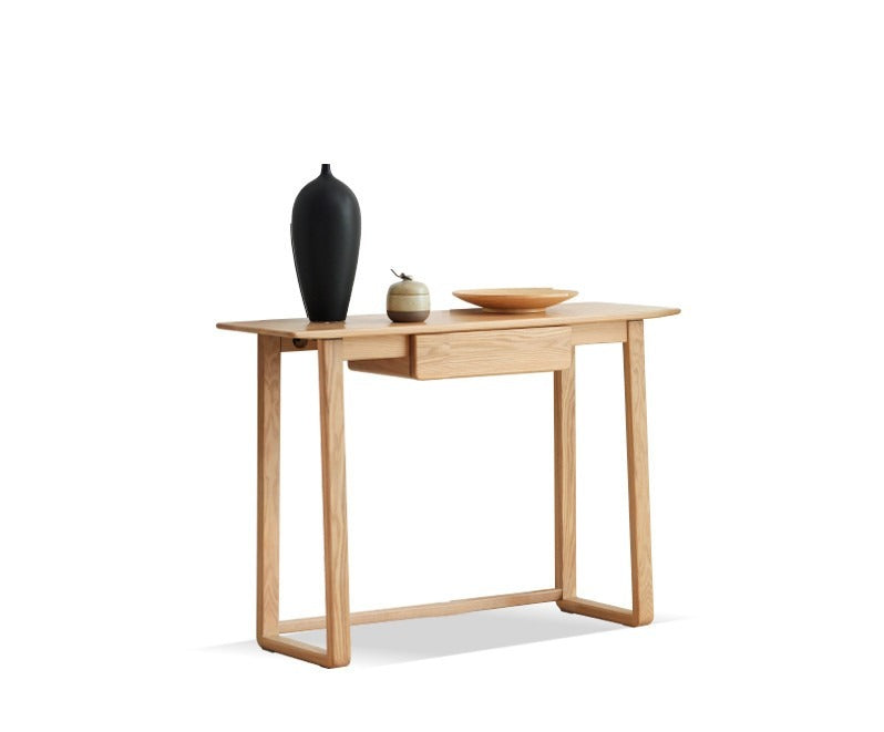 Ash solid wood porch table modern"