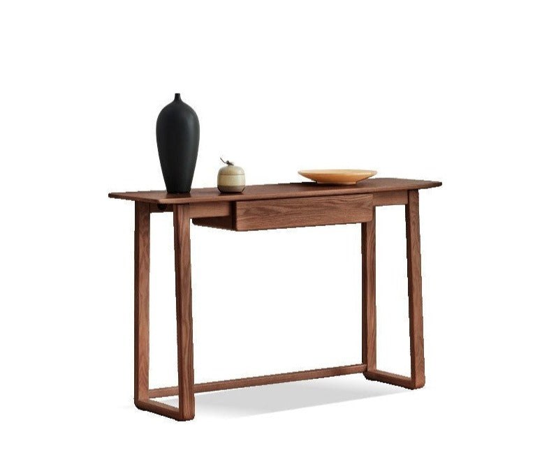 Ash solid wood porch table modern-