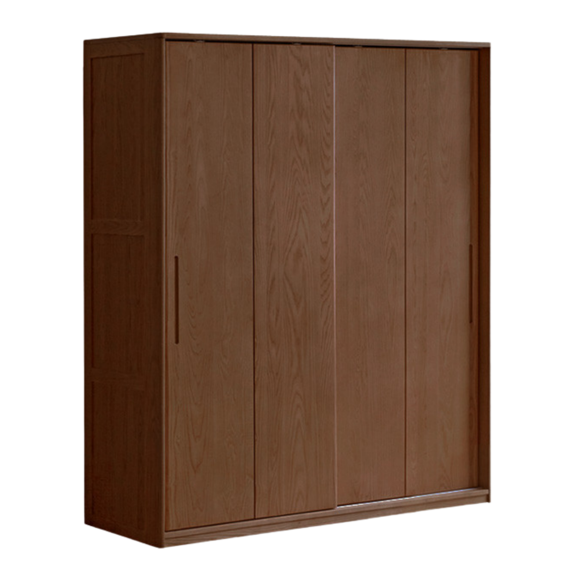 Oak, Ash, Manchurian Ash Solid Wood Wardrobe With Sliding Doors.