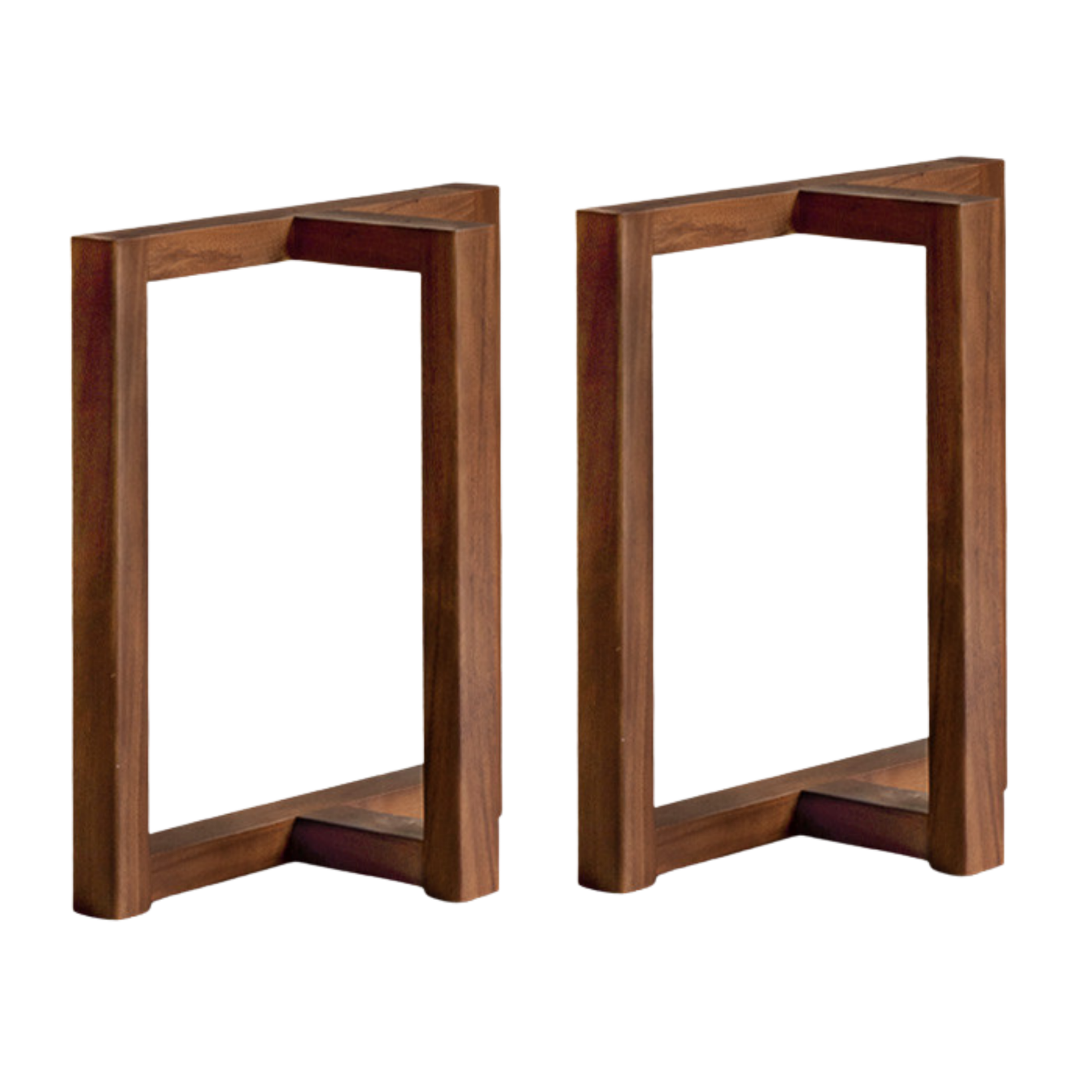 Black Walnut, South American Walnut, Ash Solid Wood, Metal, Acrylic Table Legs