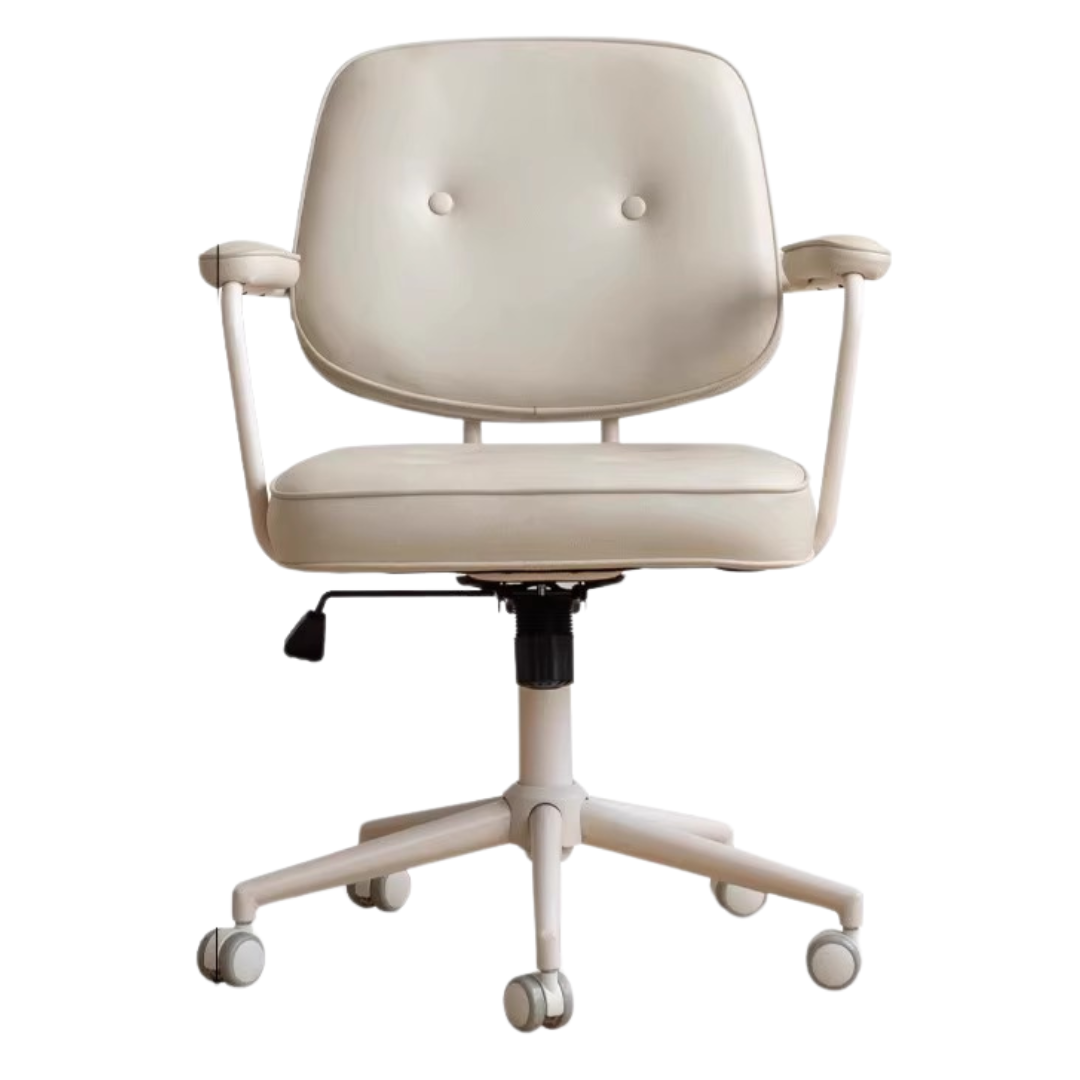 Genuine Leather, Technical fabric Office chair: