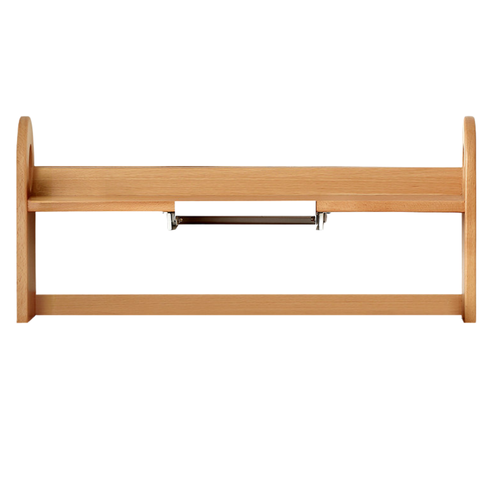 Beech Solid Wood Modern Bookshelf
