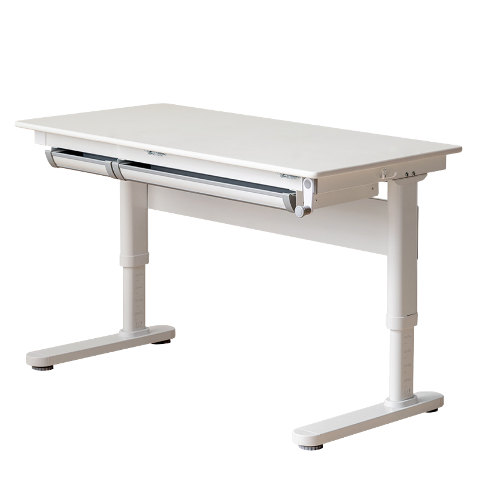 Beech, Solid RubberWood kids Lifting Study Desk