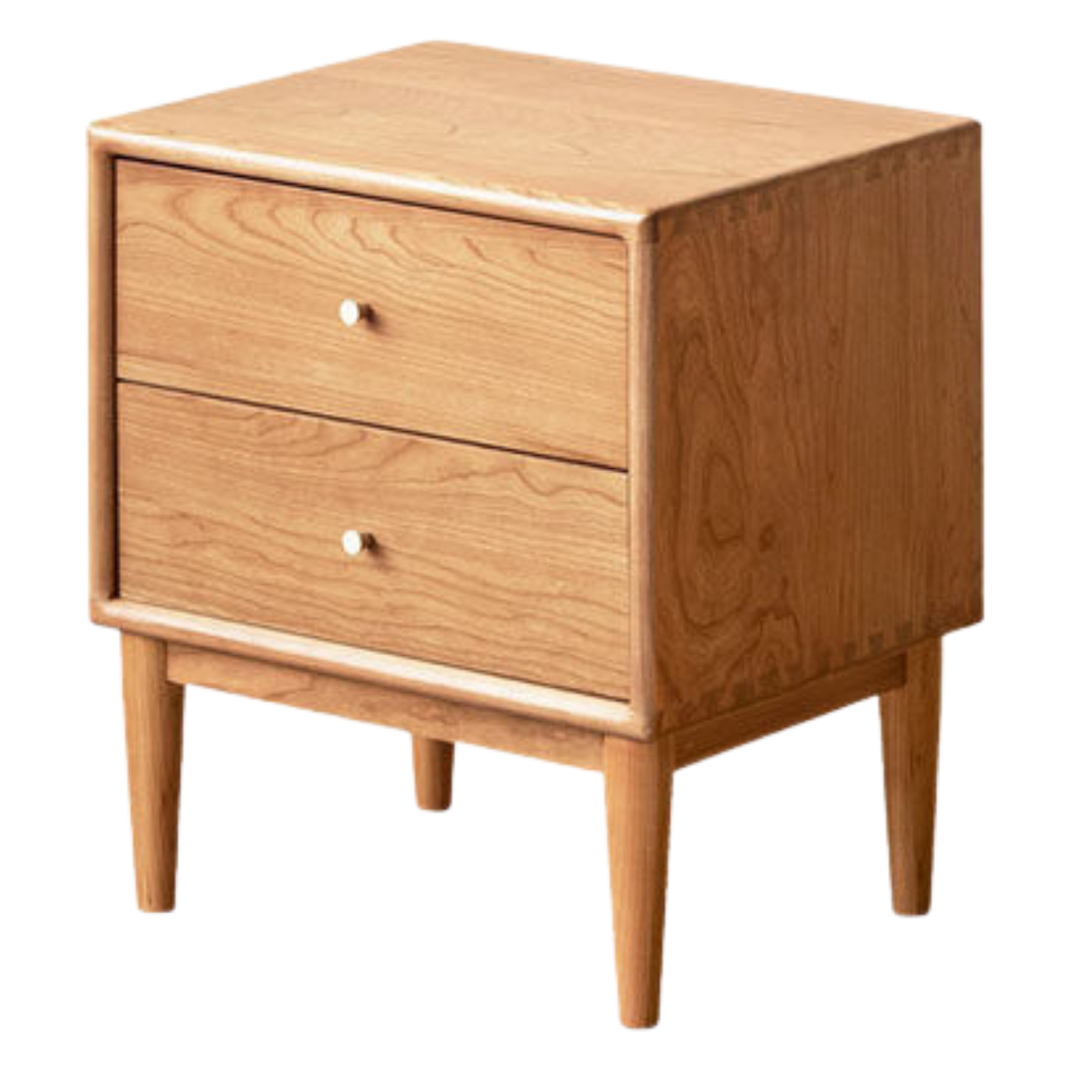 Cherry Solid Wood Nightstands bedside tables