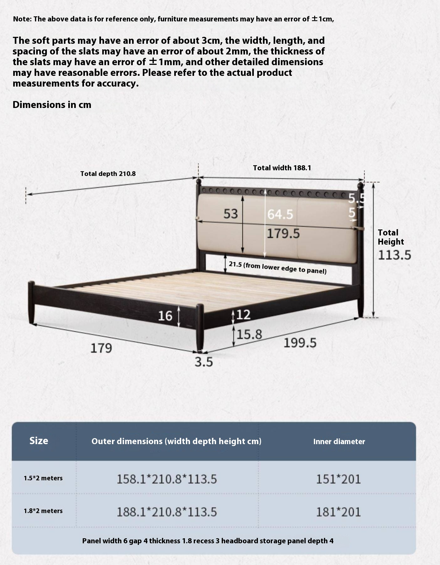 Ash Solid Wood Bed – Bauhaus Style with Soft Leather Upholstery