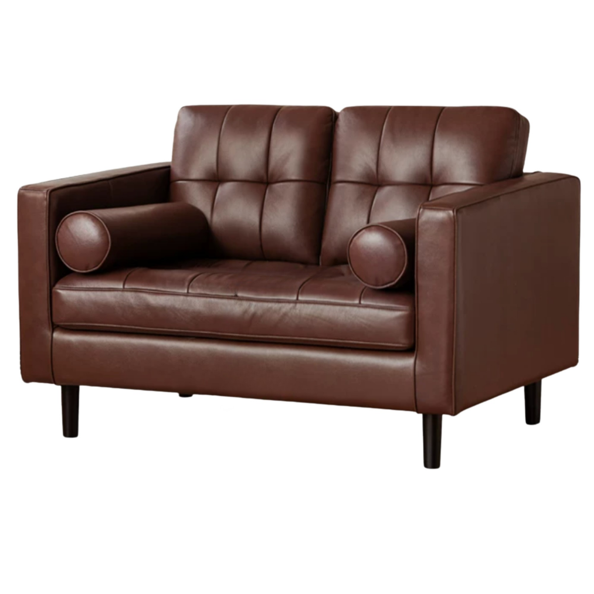 Genuine Top-Grain Leather Sofa Italian Style