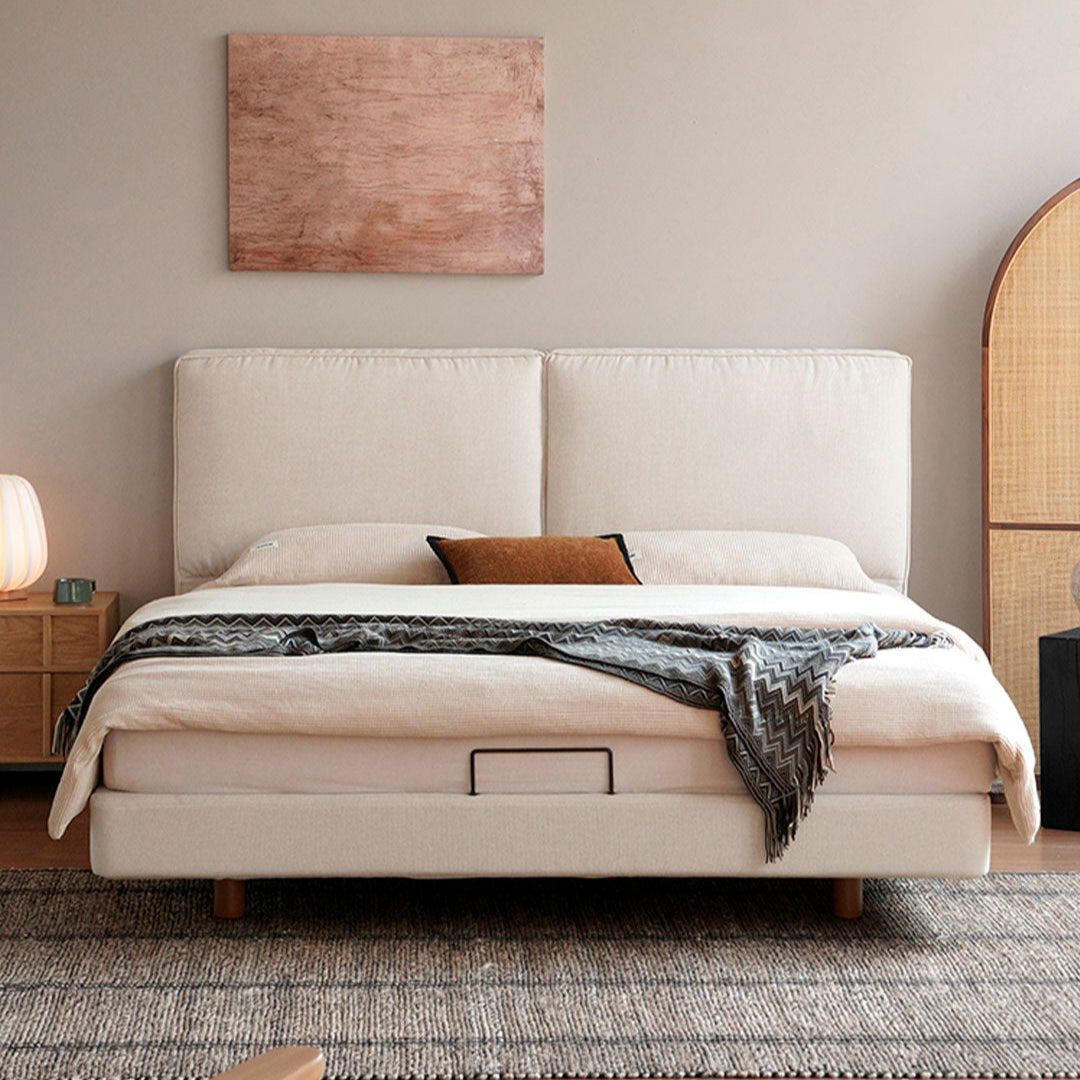 Fabric Suspended Bed Wabi Sabi Style