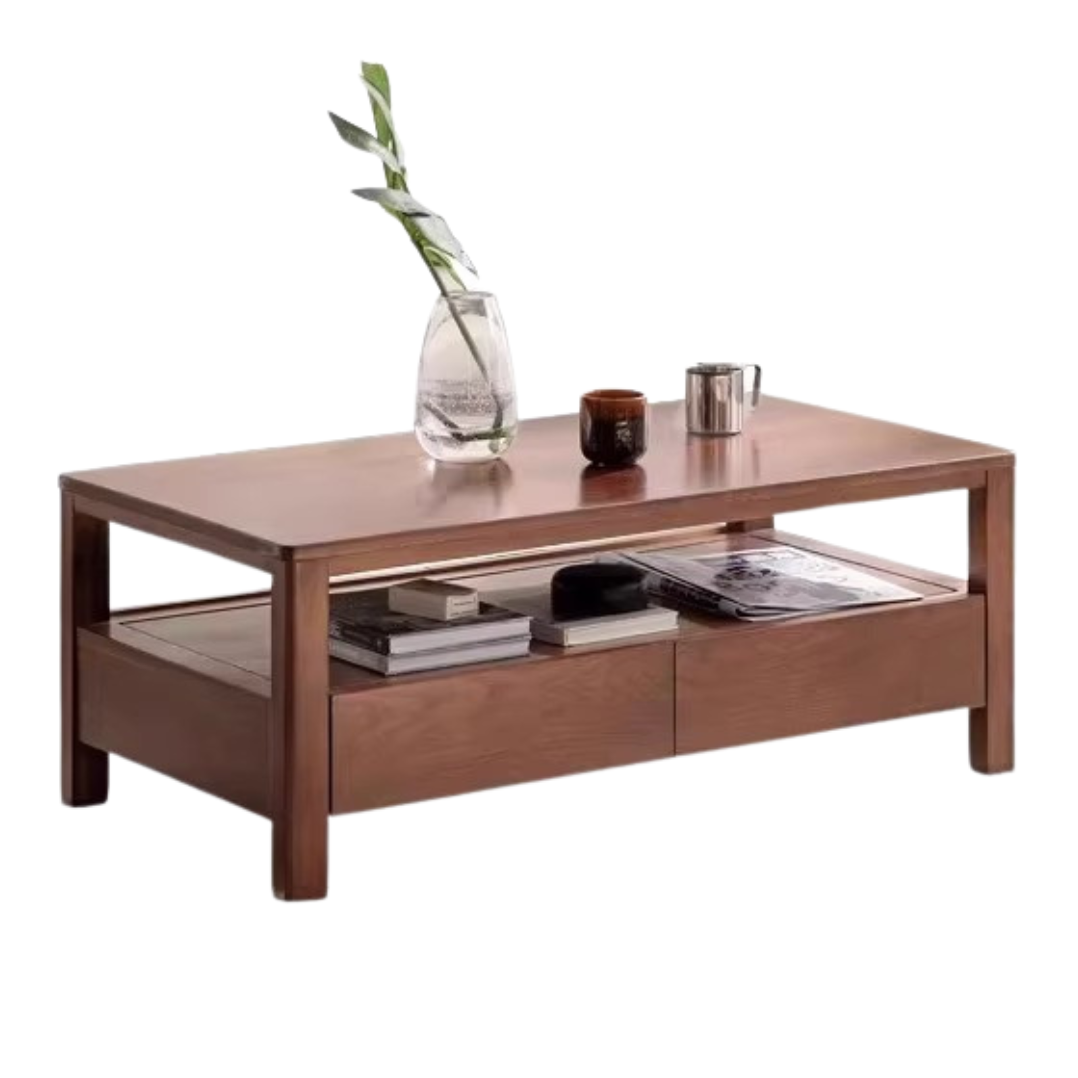 Oak Solid Wood Coffee Table