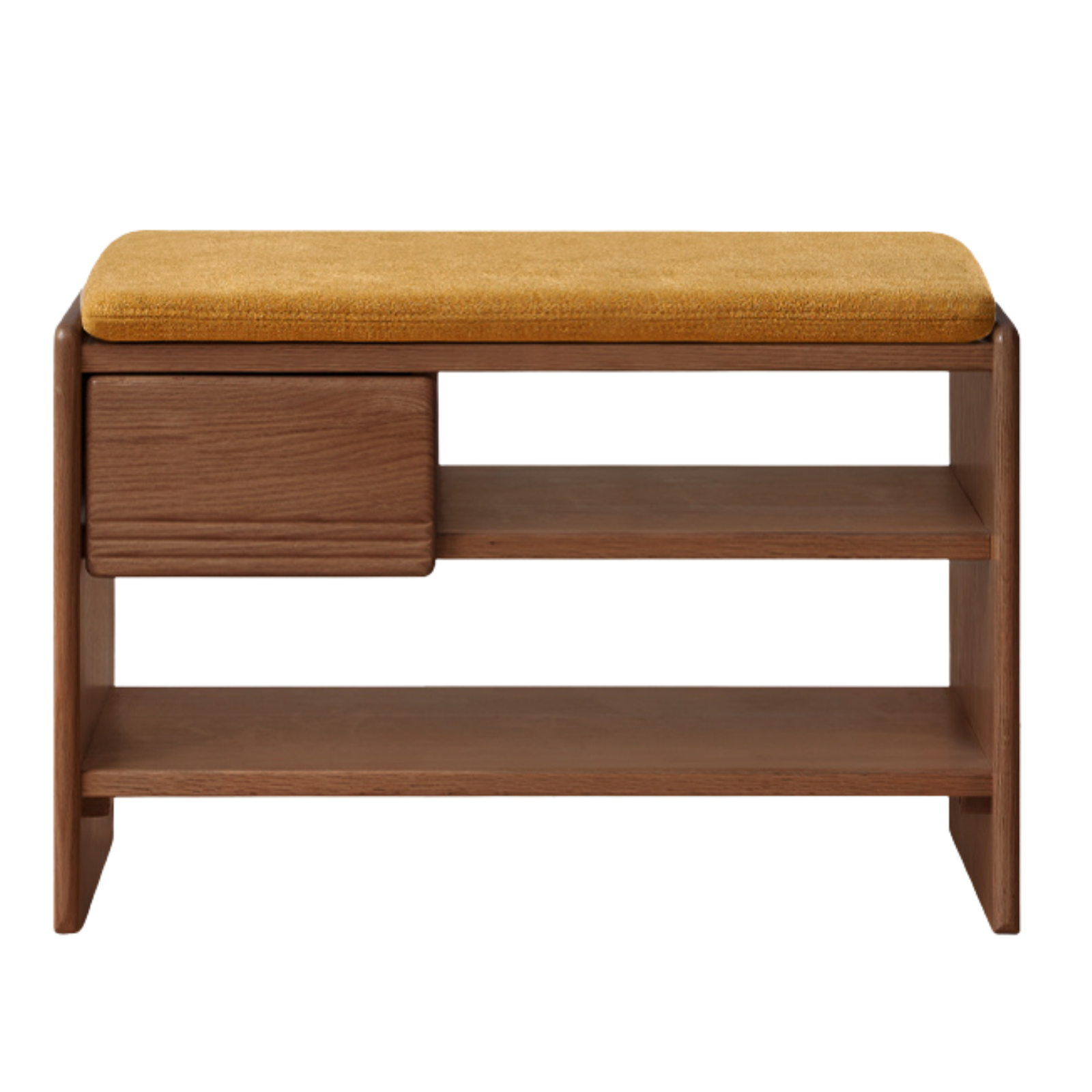 Oak Solid Wood Shoe Changing Stool