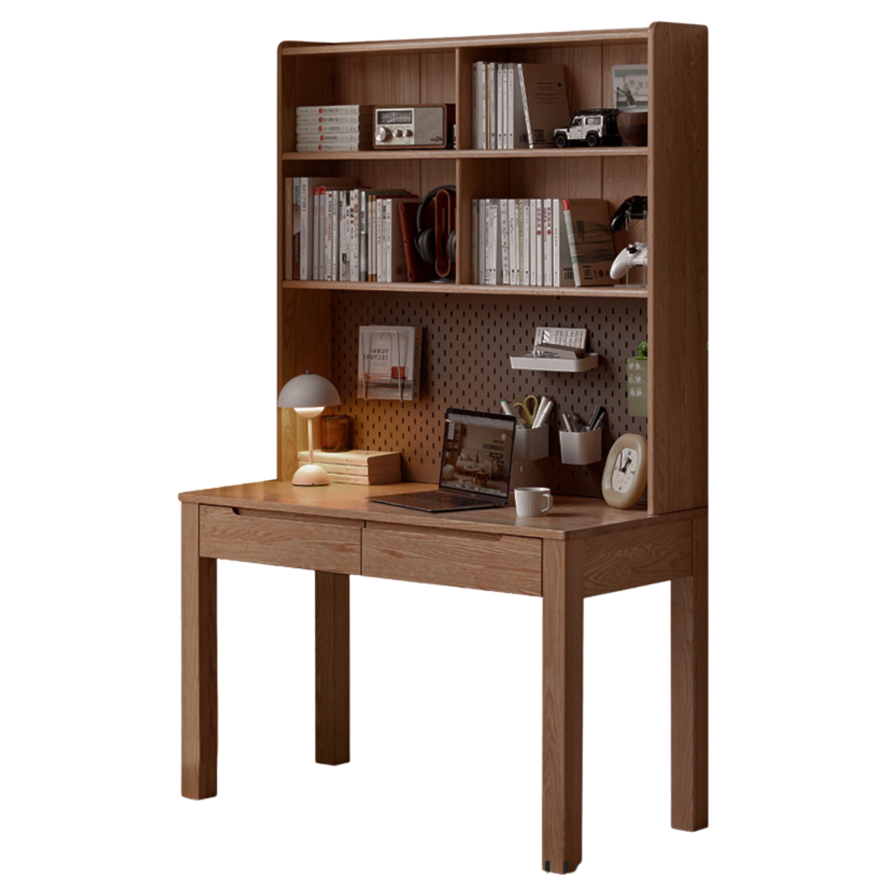 Oak, Beech Solid Wood Office Desk