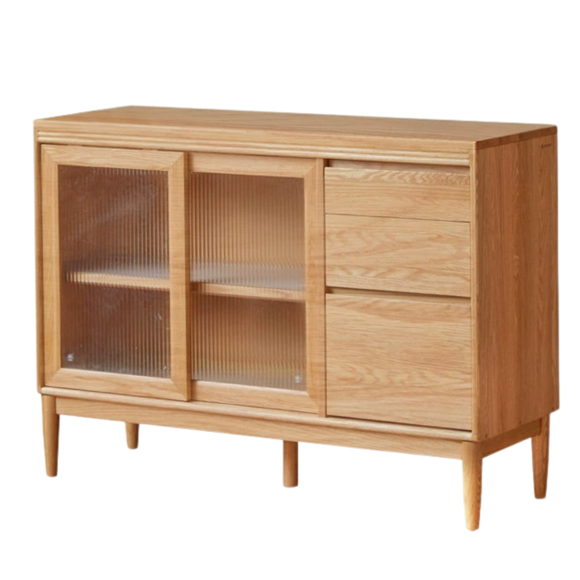 Oak Solid Wood Modern Sideboard