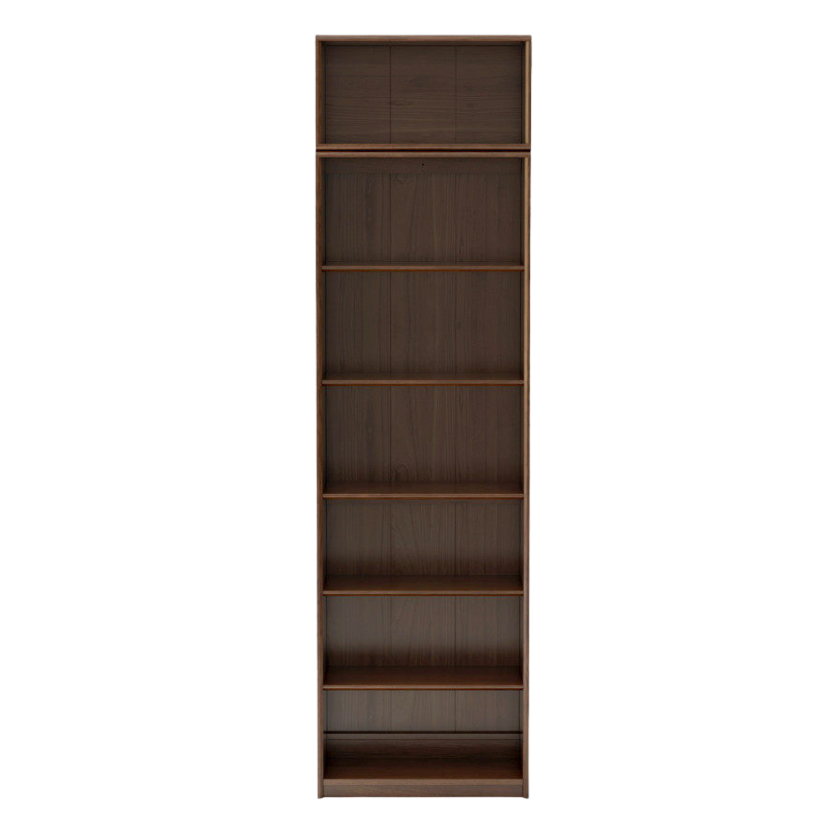 Black Walnut, Golden Sandalwood Solid Wood Bookshelf
