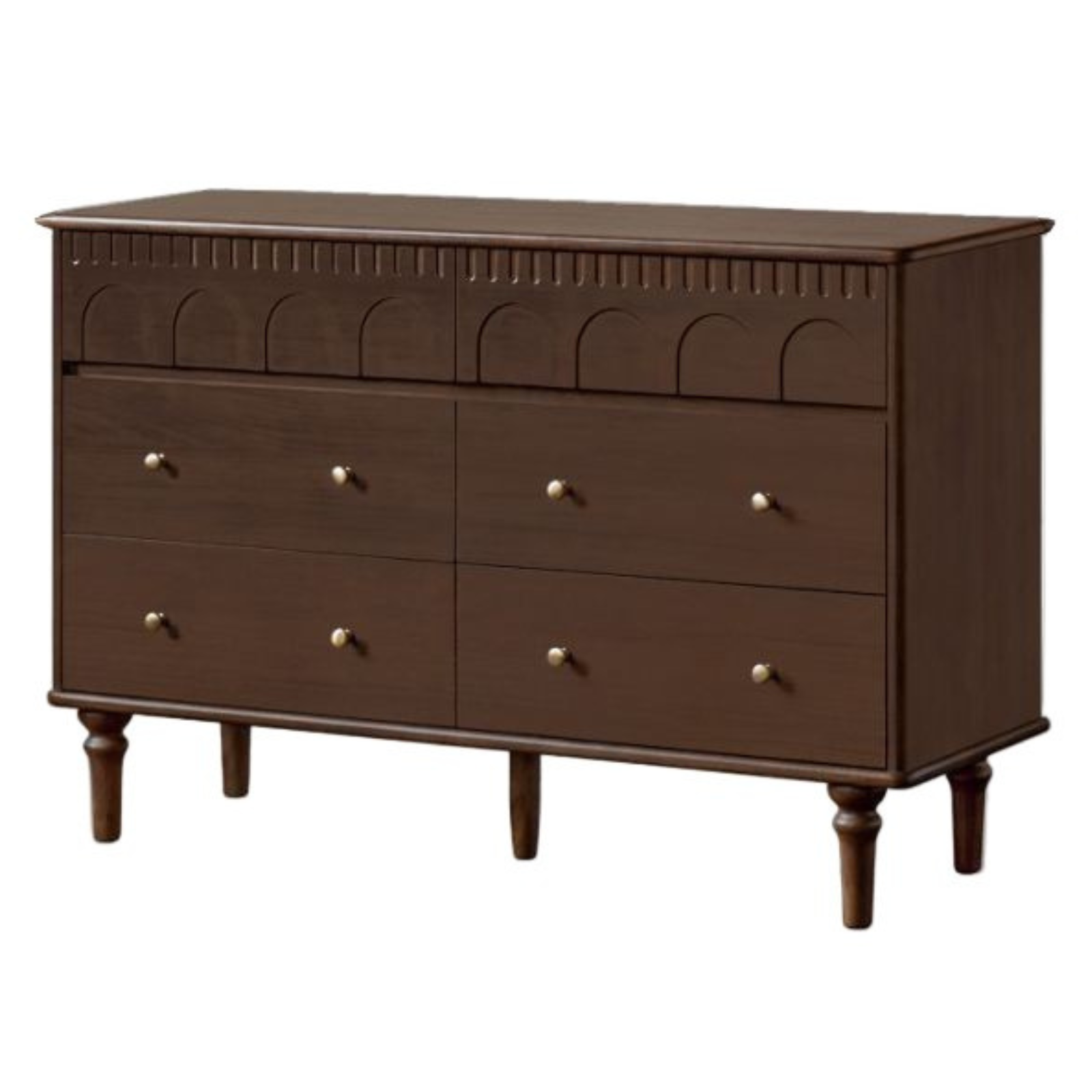 Poplar Solid Wood Retro Style Bucket Cabinet