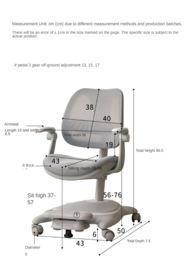 Soft Bag Lifting Movable Upright Children's Back Chair