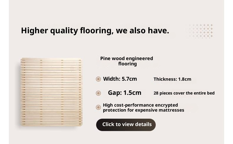 Black Walnut, Golden Sandalwood Solid Wood Italian Style Light Luxury Bed