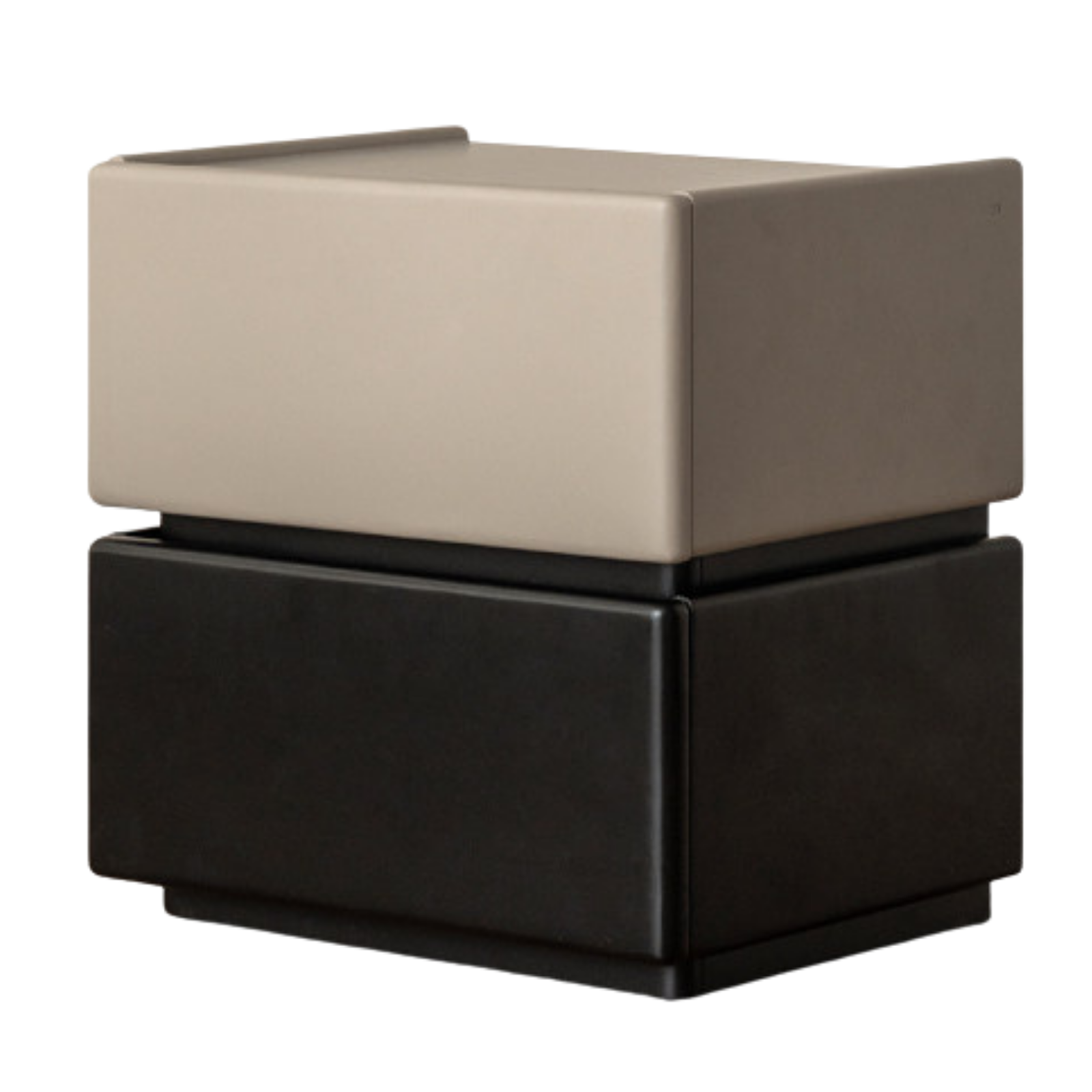 Solid RubberWood Modern Nightstand