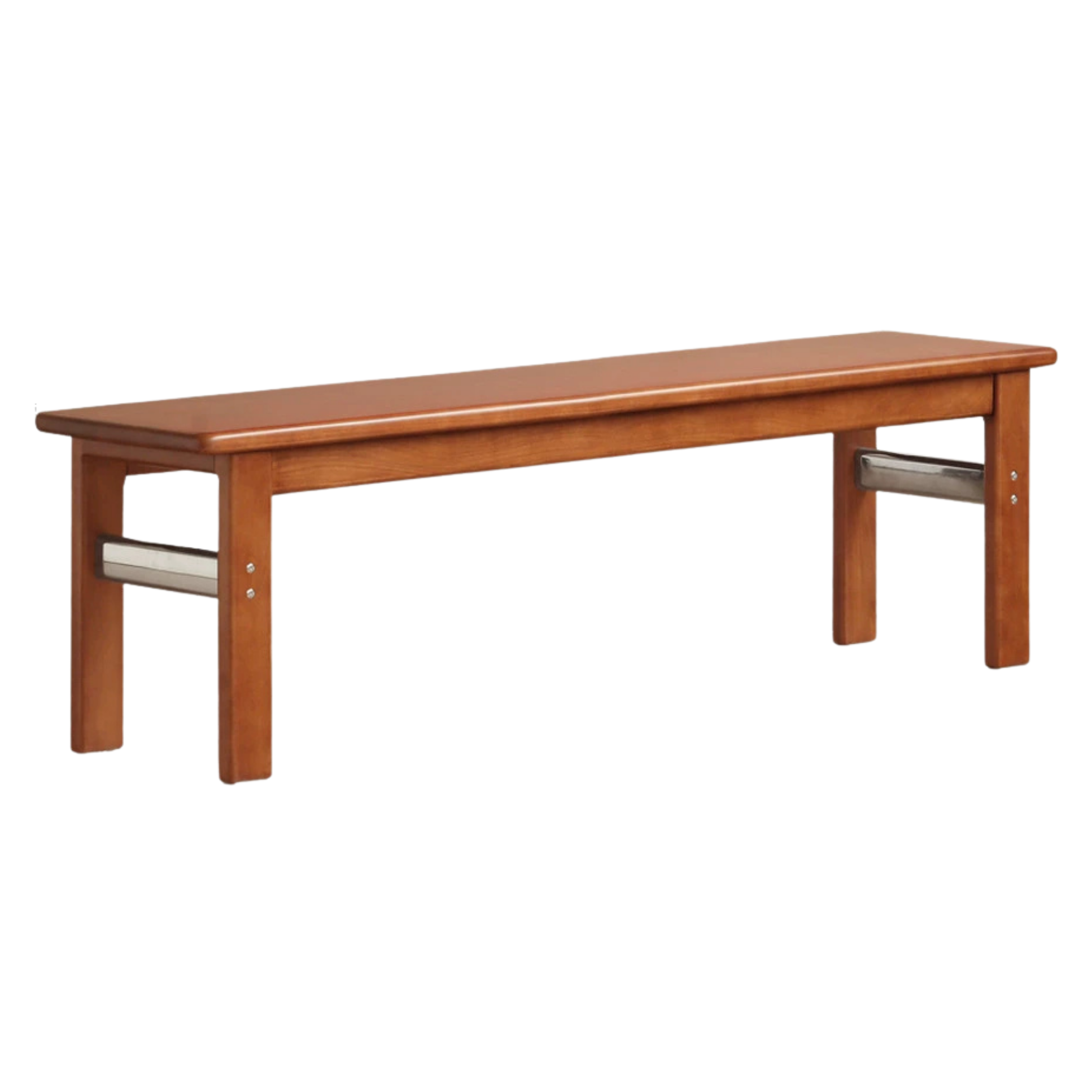 Tulipwood Solid Wood Vintage Style Long Bench