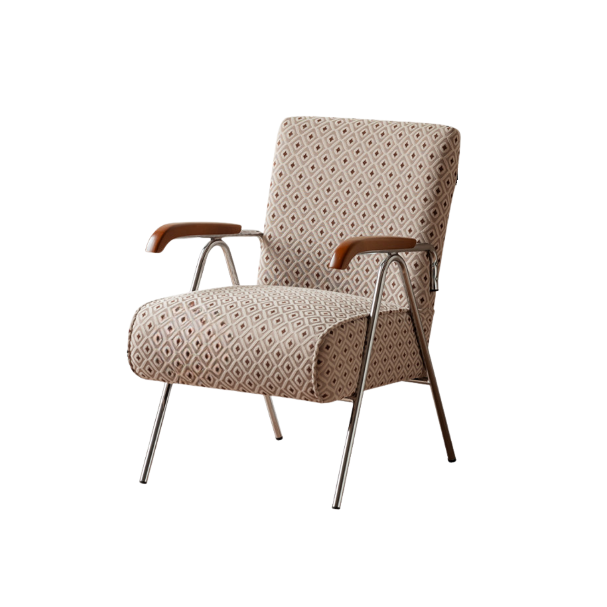 Beech Solid Wood Fabric Sofa Chair