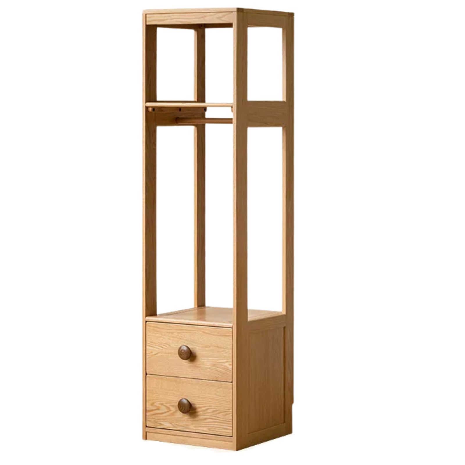 Oak Solid Wood Kids Wardrobe