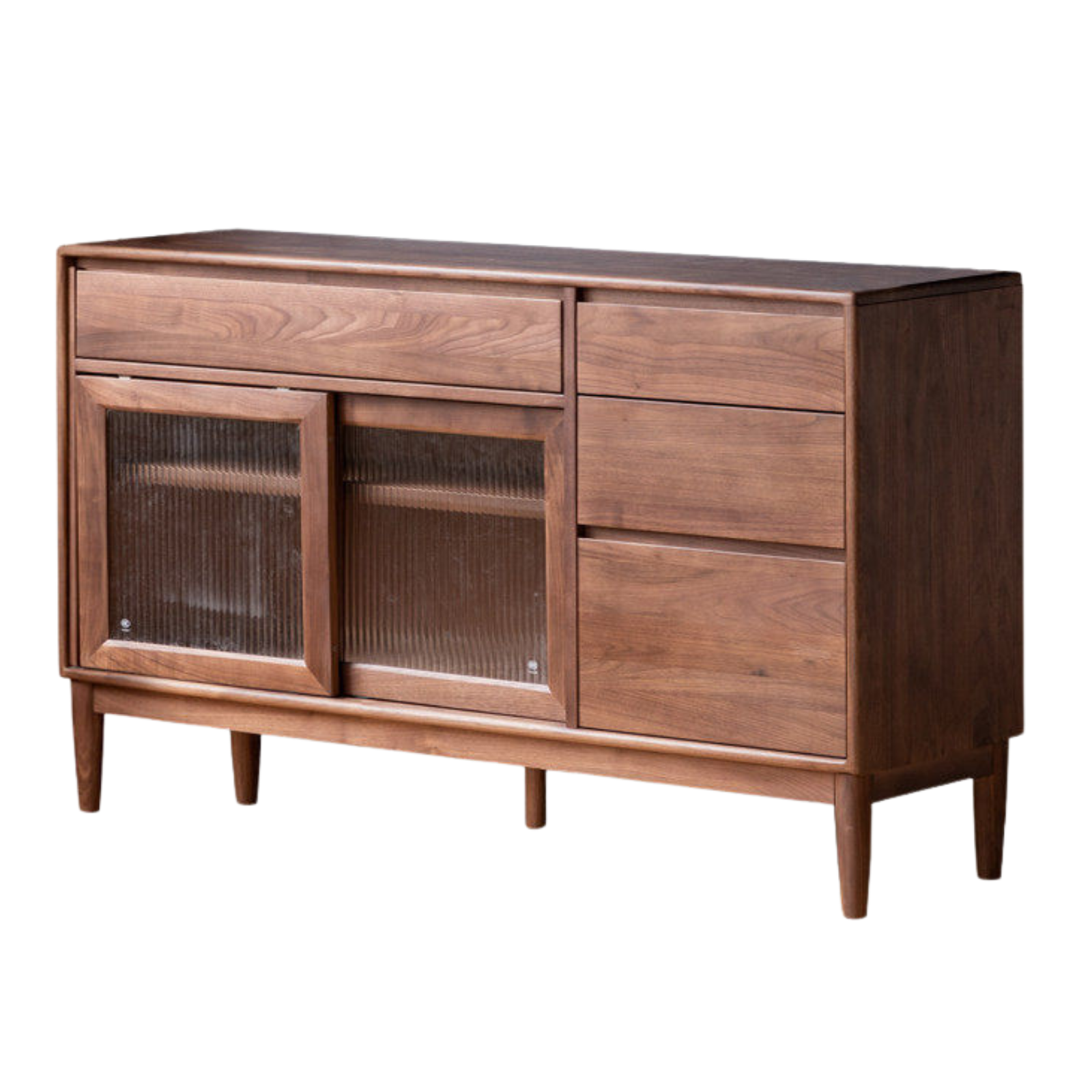 Black Walnut Solid Wood Simple Modern Sideboard